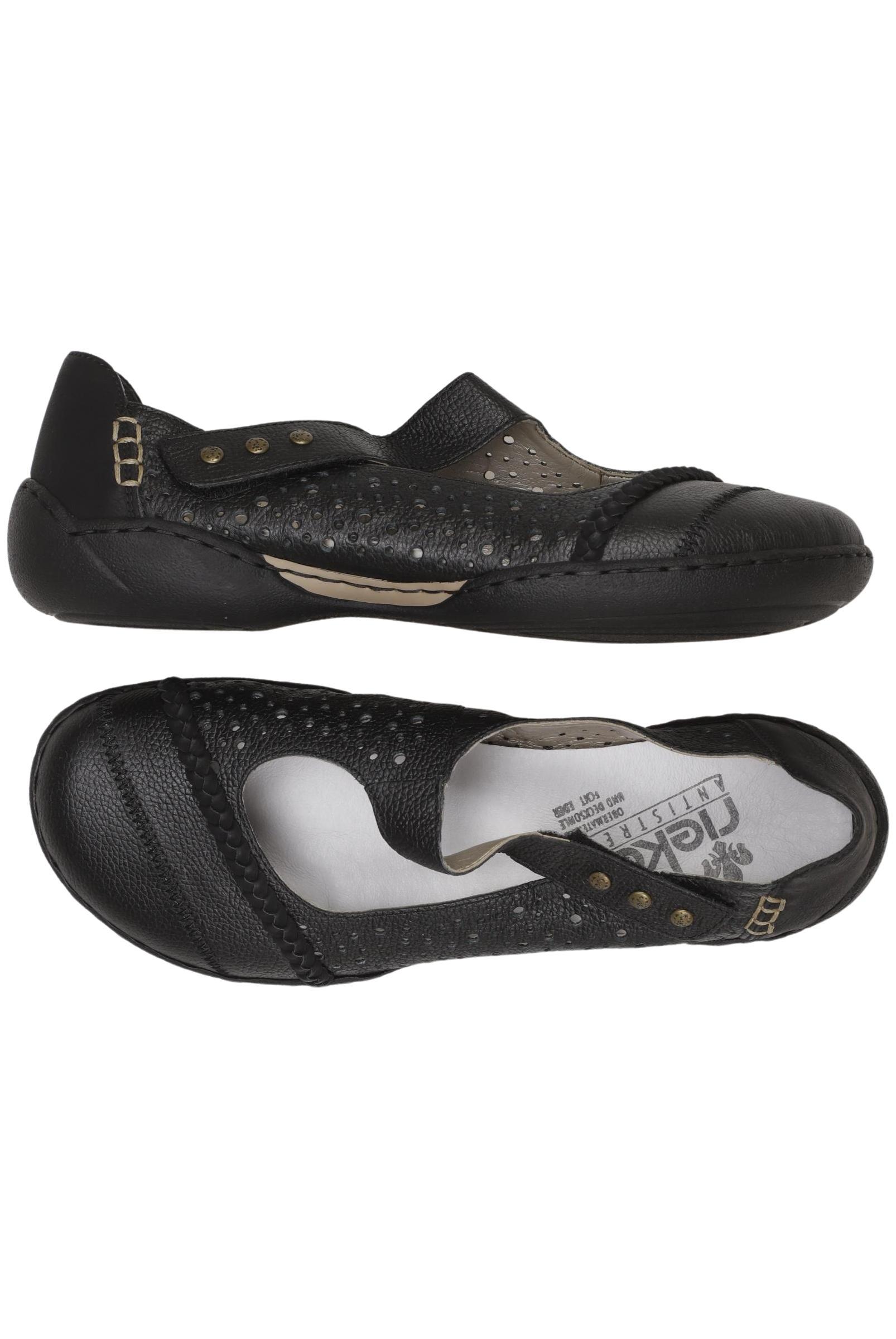 

Rieker Damen Ballerinas, schwarz, Gr. 40