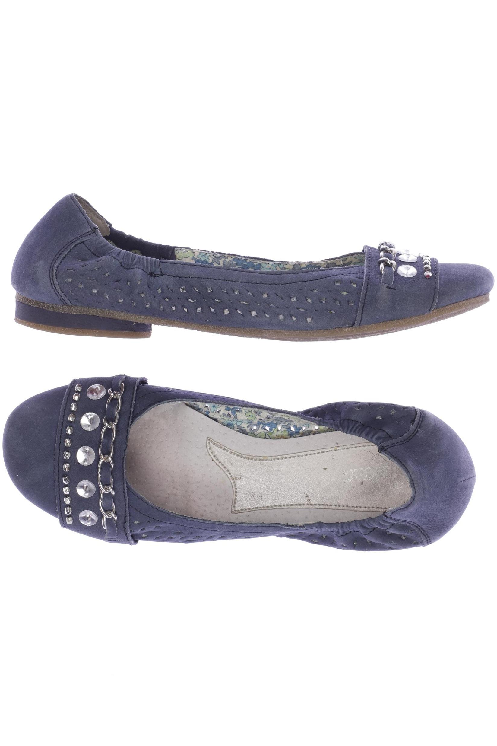

Rieker Damen Ballerinas, blau, Gr. 38