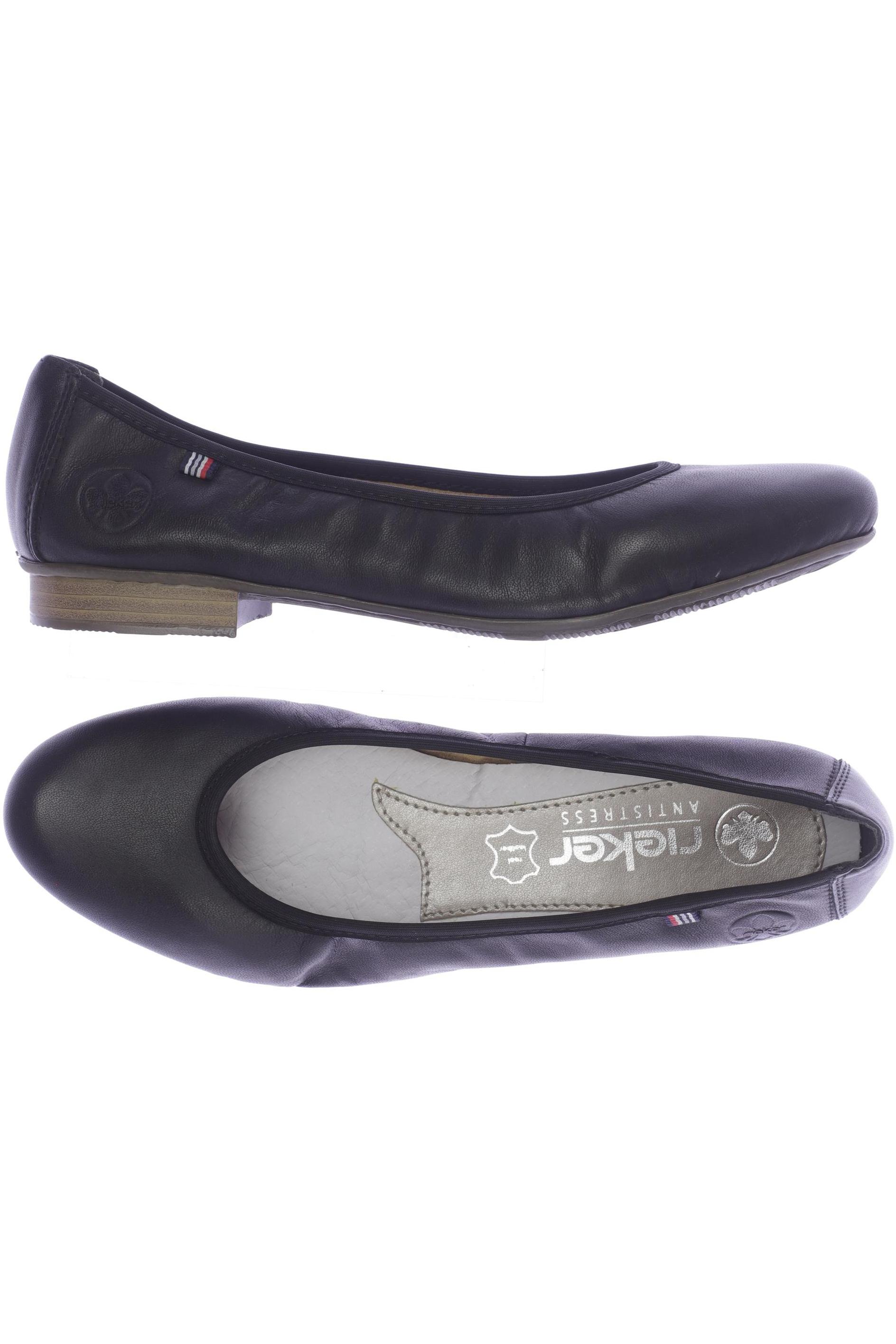 

Rieker Damen Ballerinas, schwarz, Gr. 39
