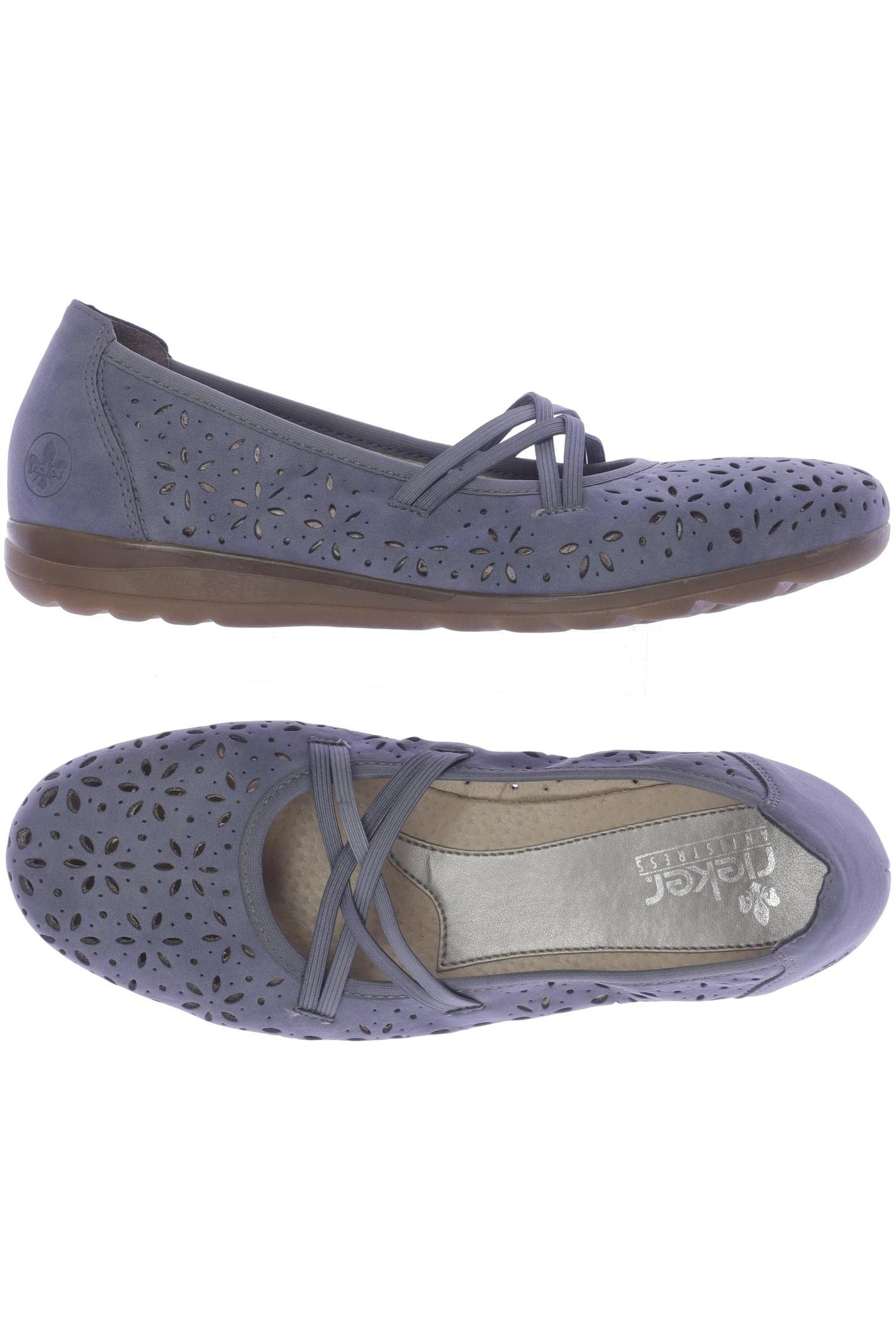 

Rieker Damen Ballerinas, marineblau, Gr. 39
