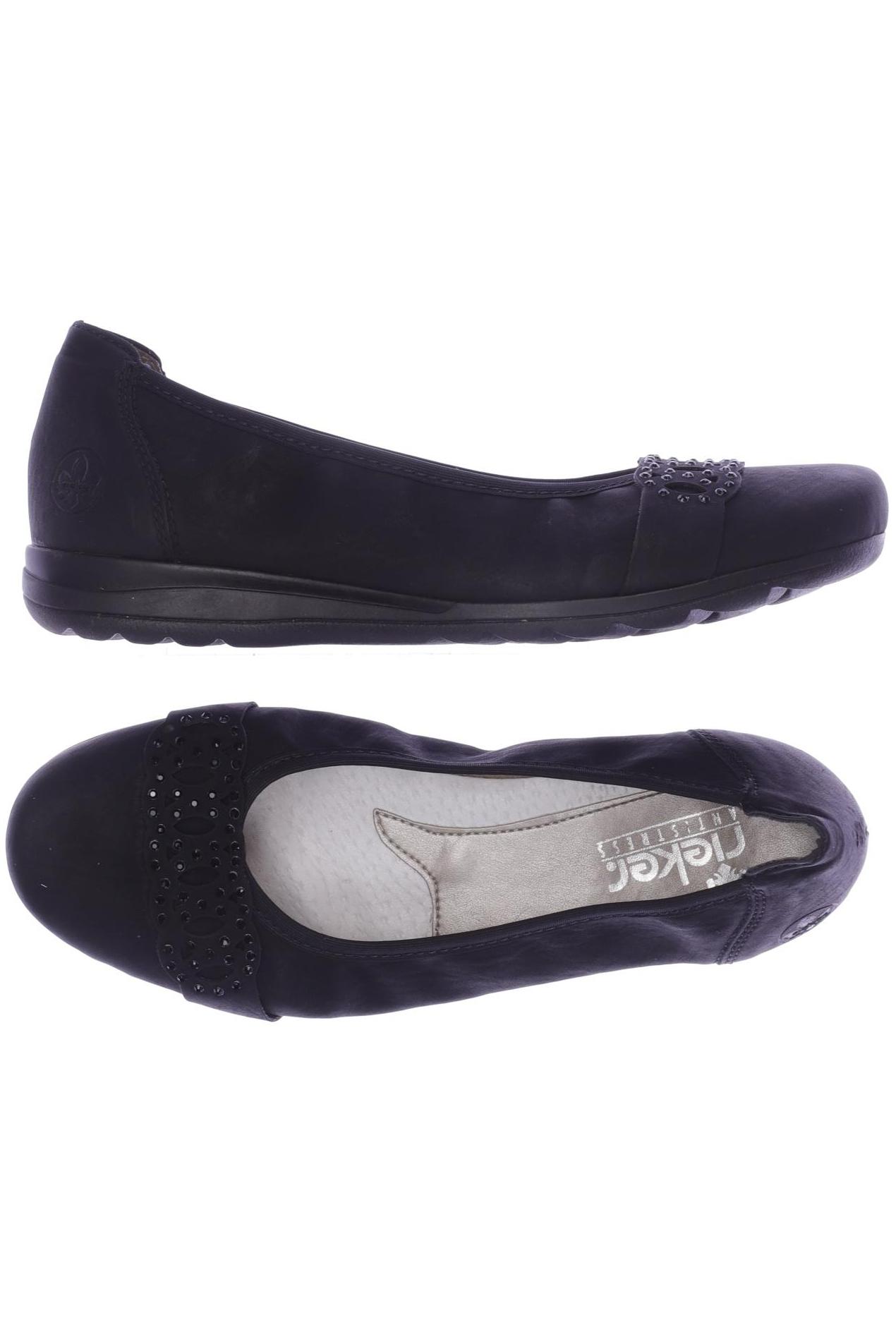 

Rieker Damen Ballerinas, schwarz, Gr. 36