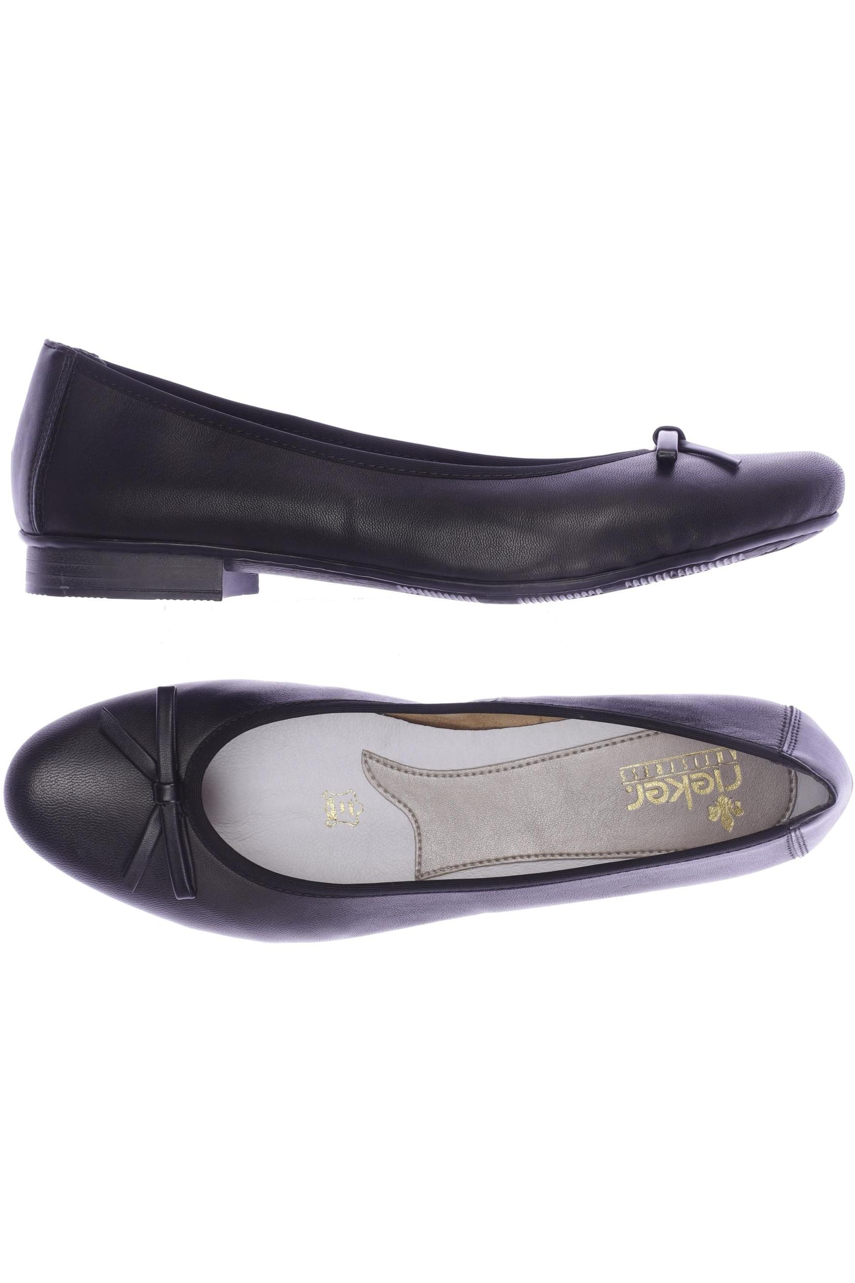 

Rieker Damen Ballerinas, schwarz, Gr. 42