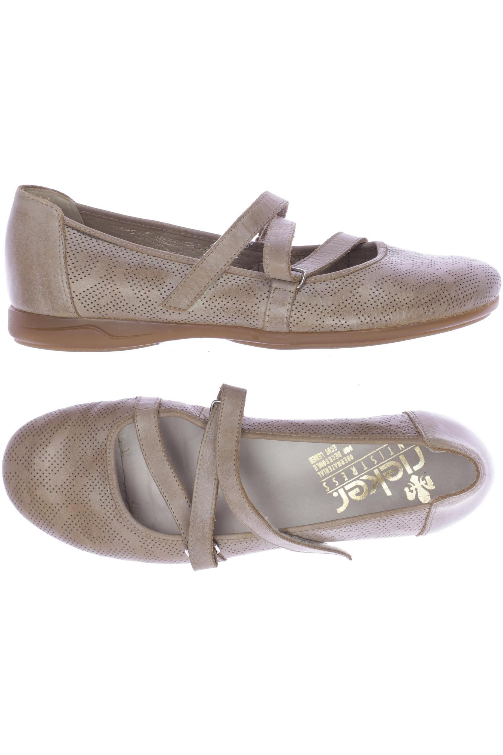 

Rieker Damen Ballerinas, beige, Gr. 37