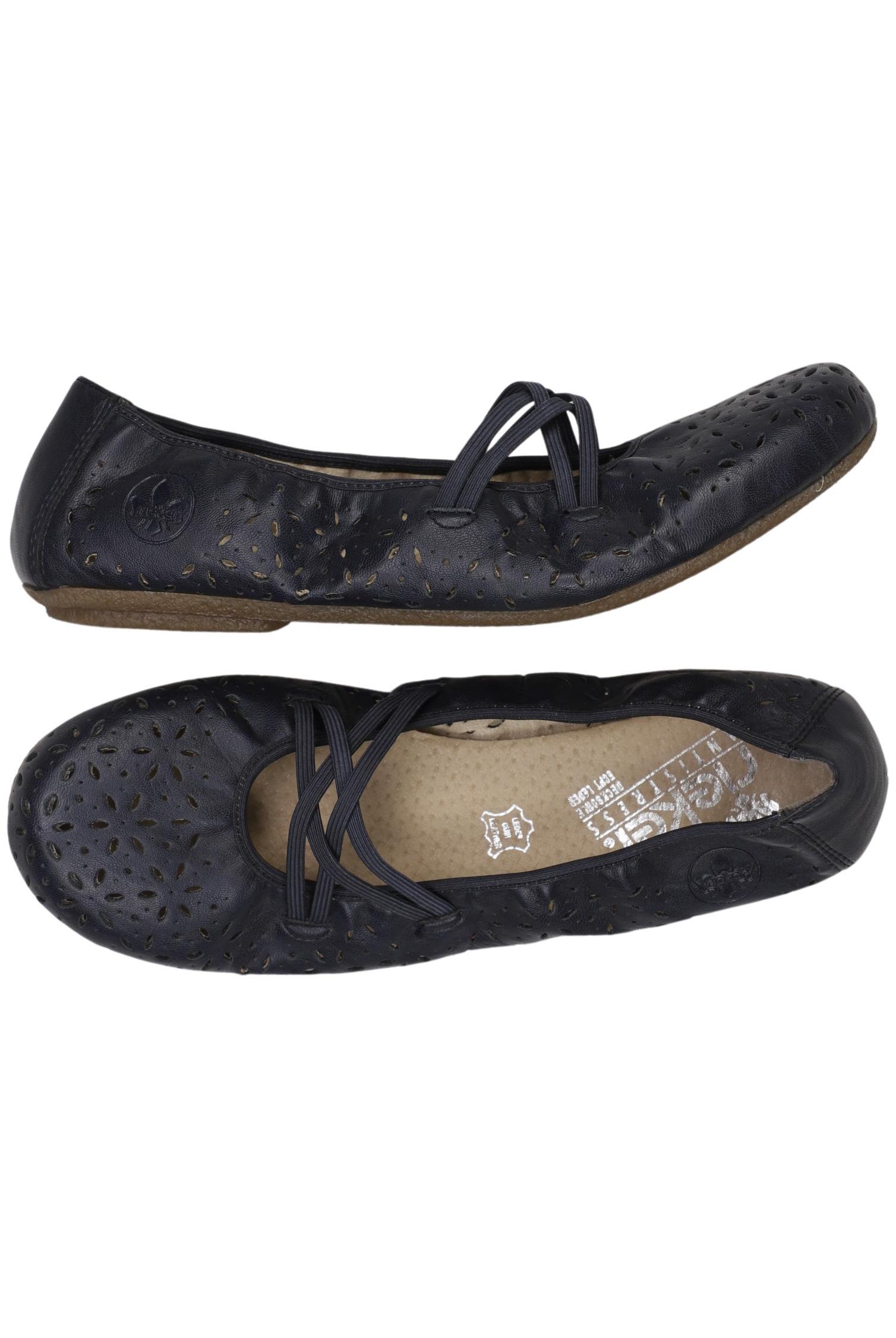 

Rieker Damen Ballerinas, marineblau, Gr. 41