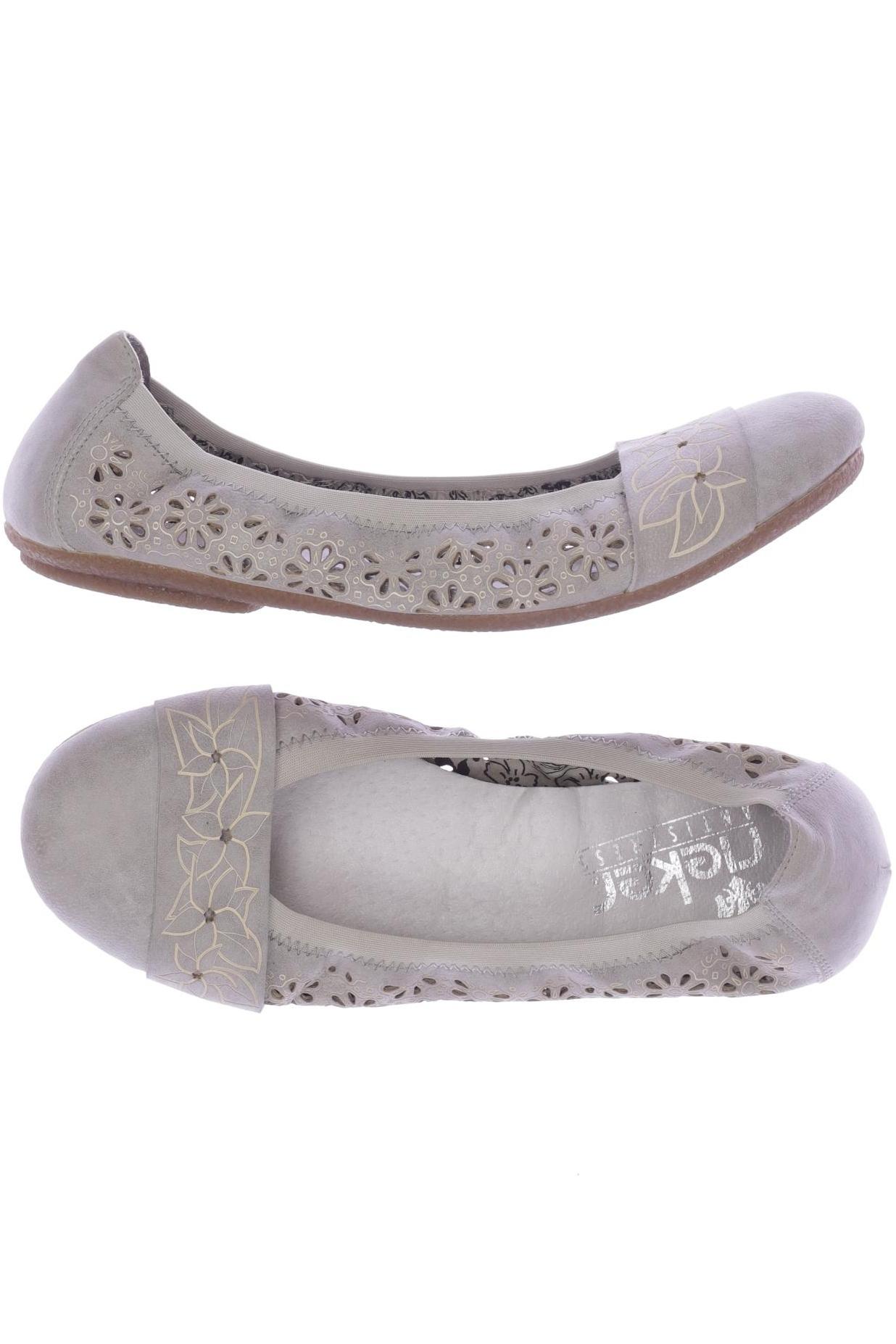 

Rieker Damen Ballerinas, grau, Gr. 39