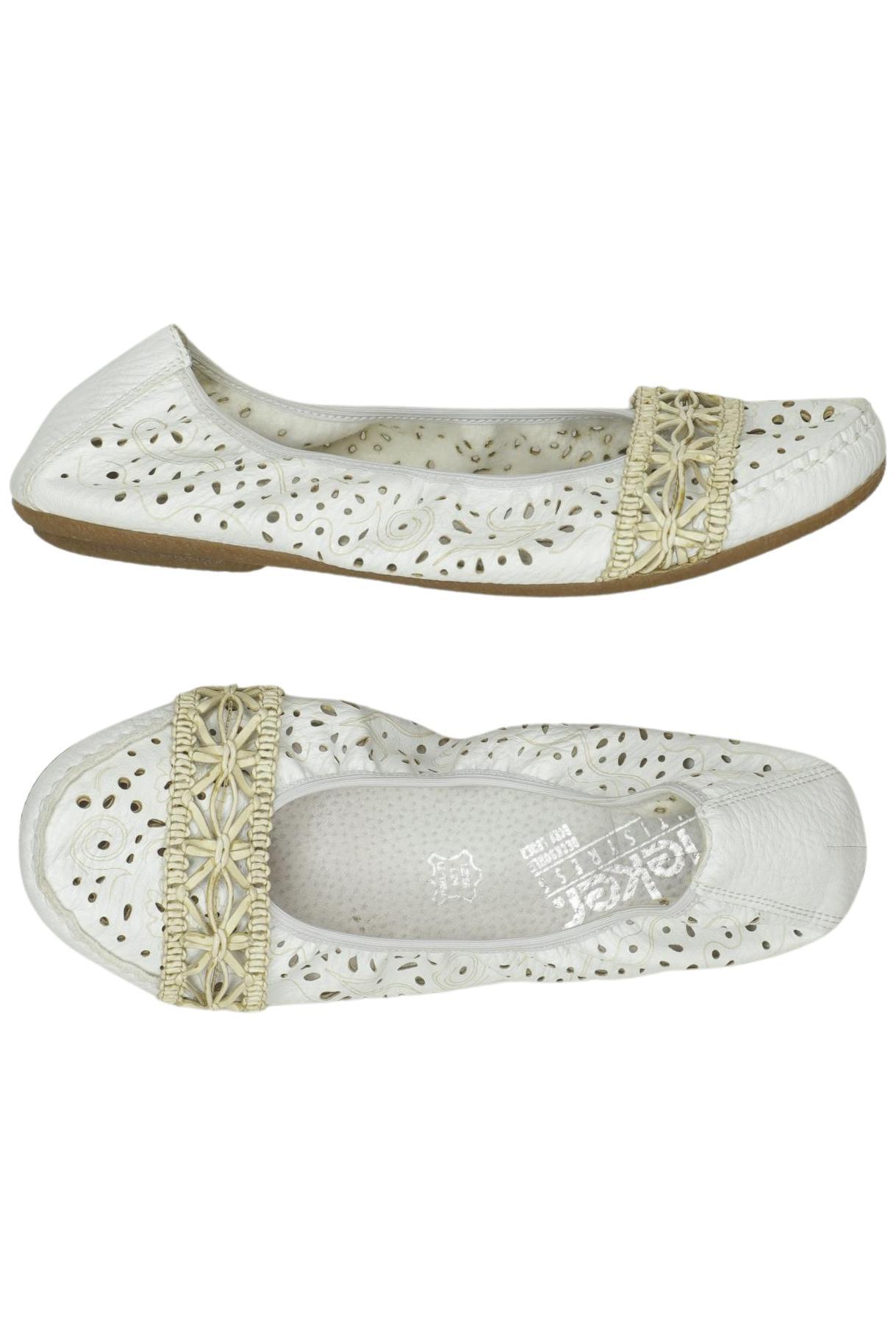 

Rieker Damen Ballerinas, weiß, Gr. 38