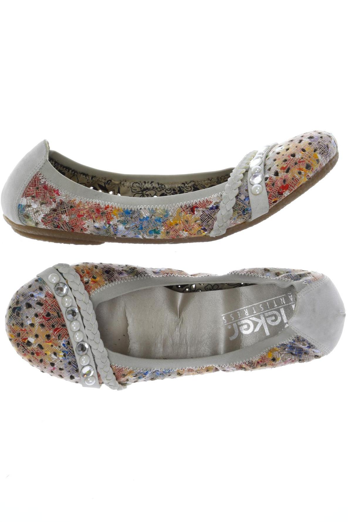 

Rieker Damen Ballerinas, grau, Gr. 38
