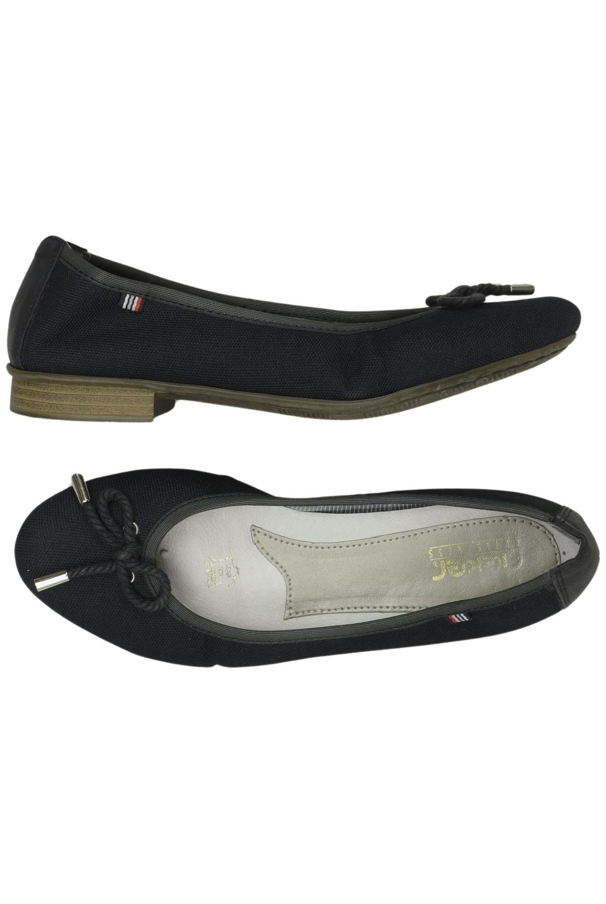 

Rieker Damen Ballerinas, marineblau, Gr. 38