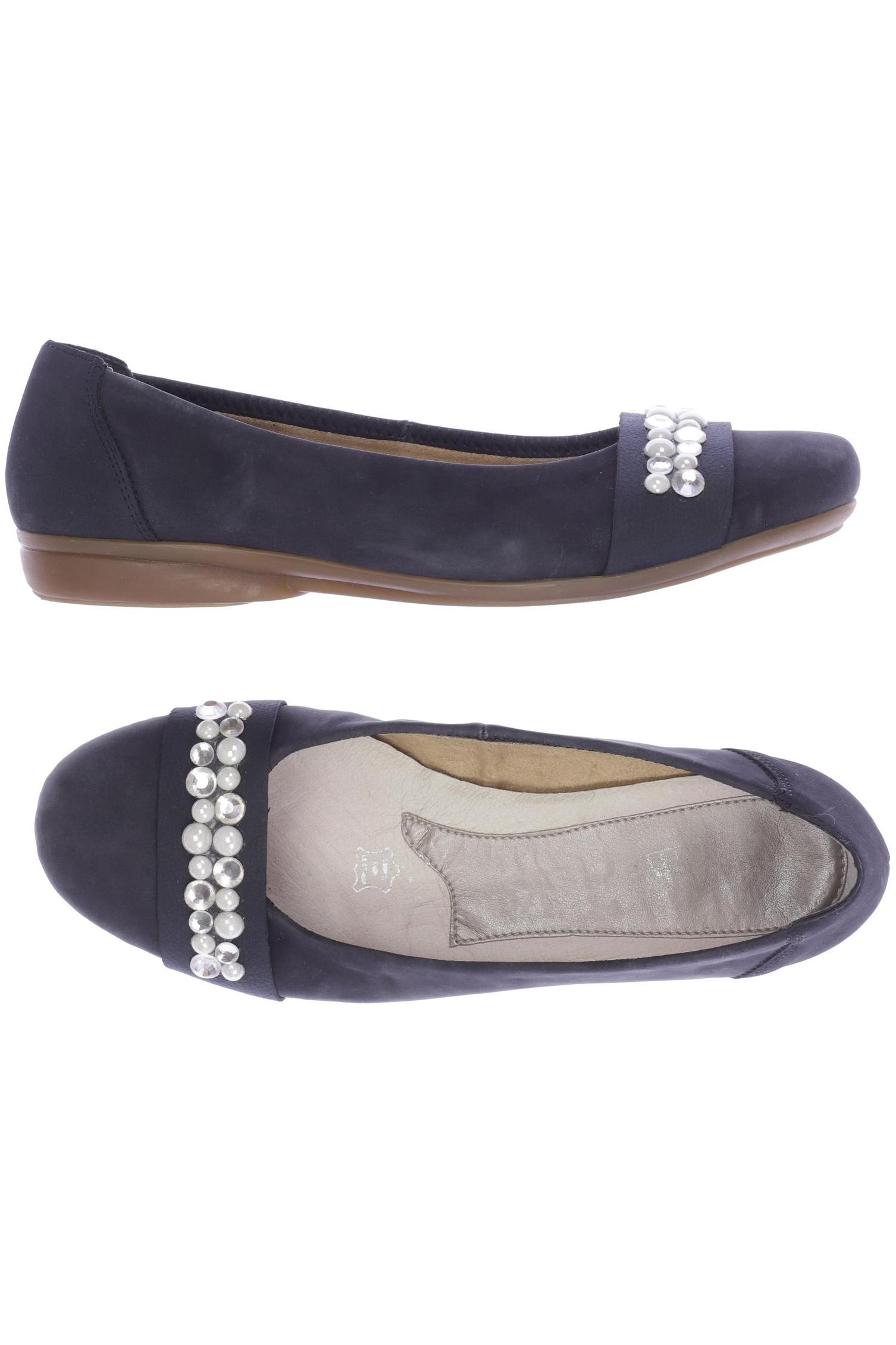

Rieker Damen Ballerinas, marineblau