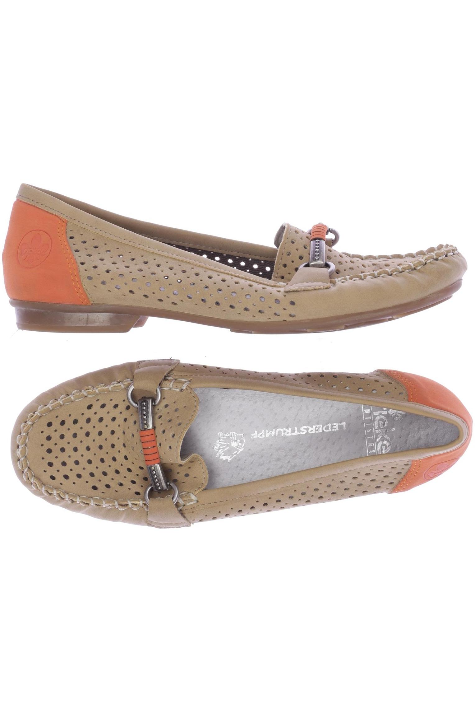 

Rieker Damen Ballerinas, beige, Gr. 38