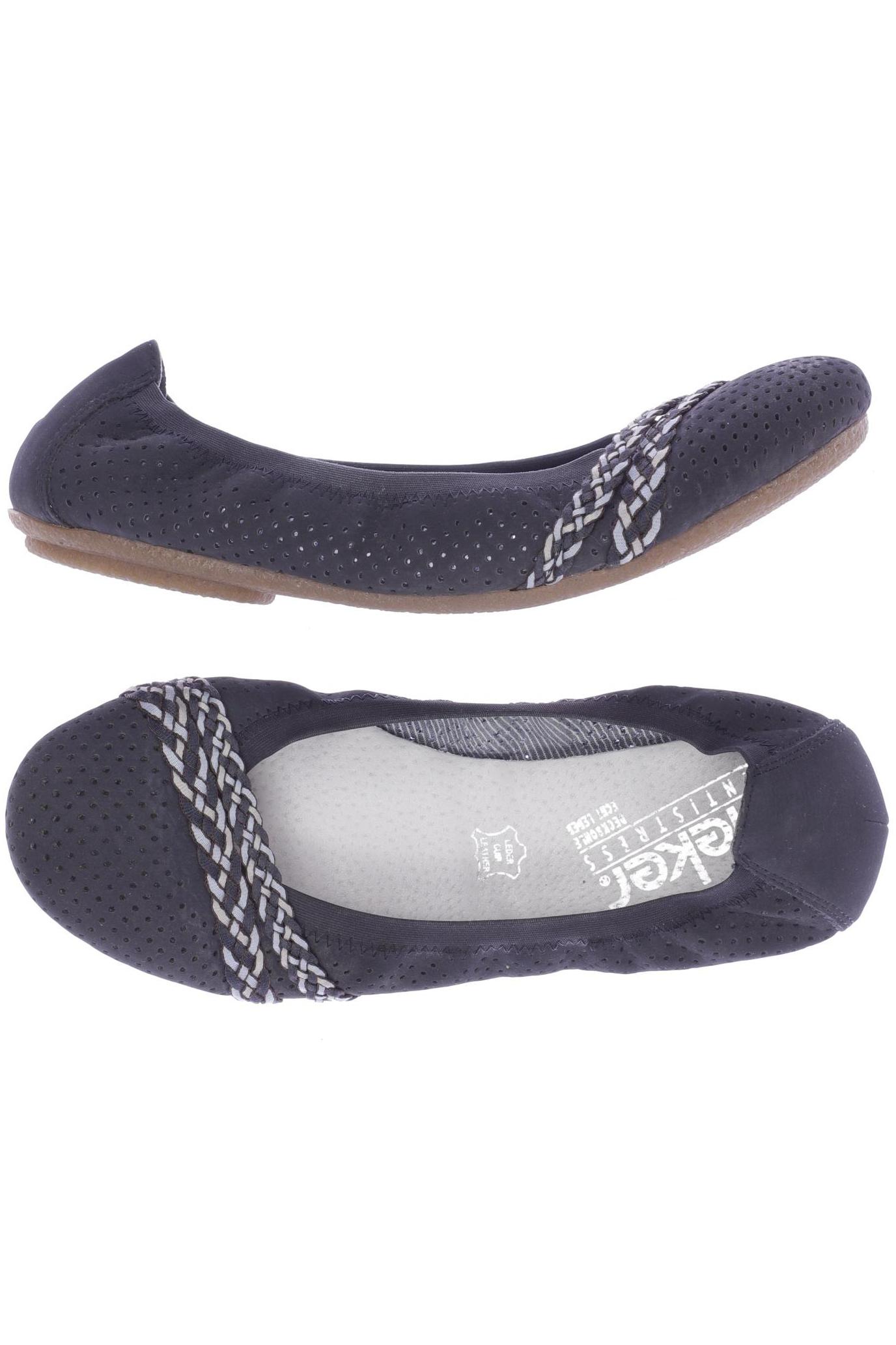 

Rieker Damen Ballerinas, marineblau, Gr. 38