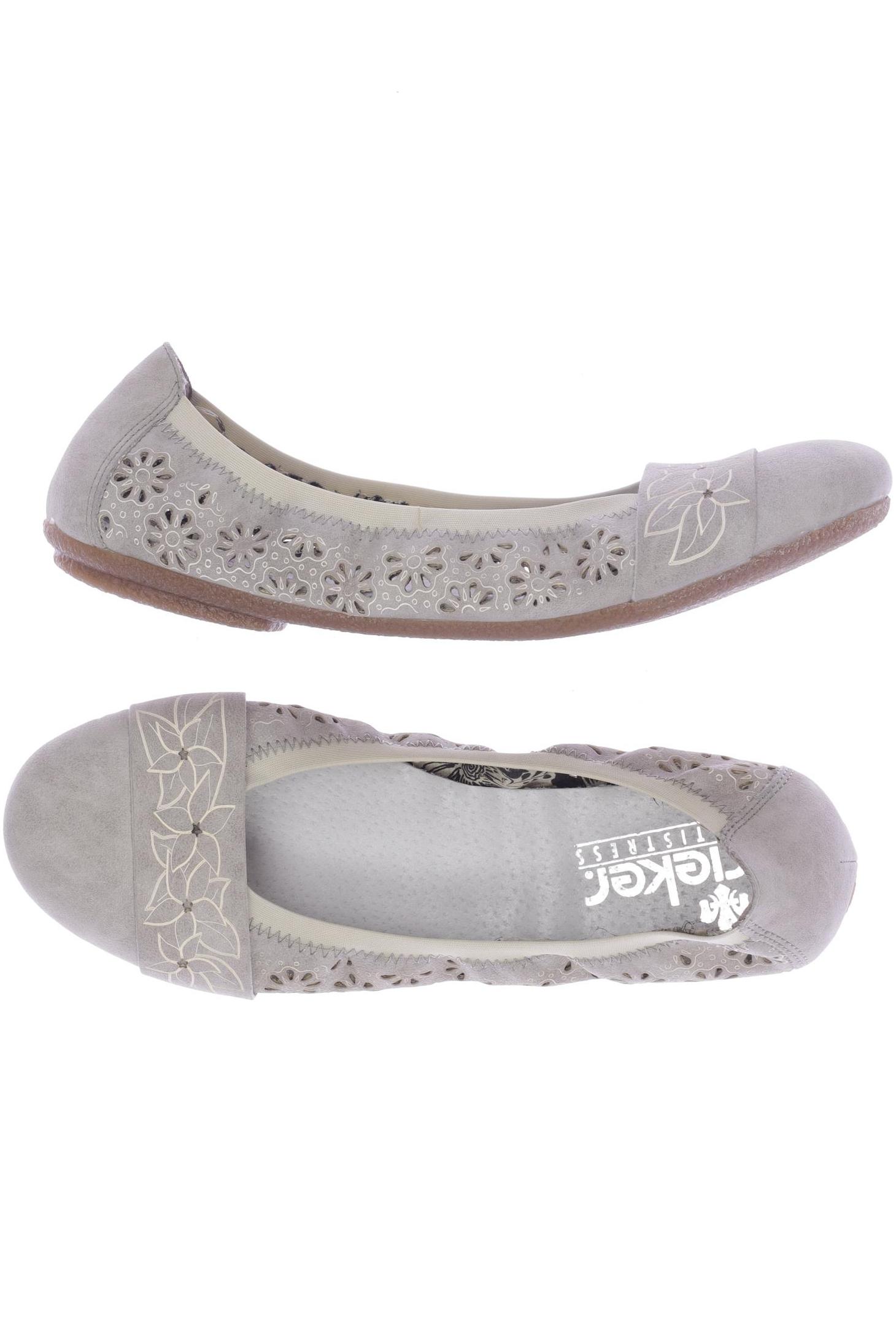 

Rieker Damen Ballerinas, grau, Gr. 41