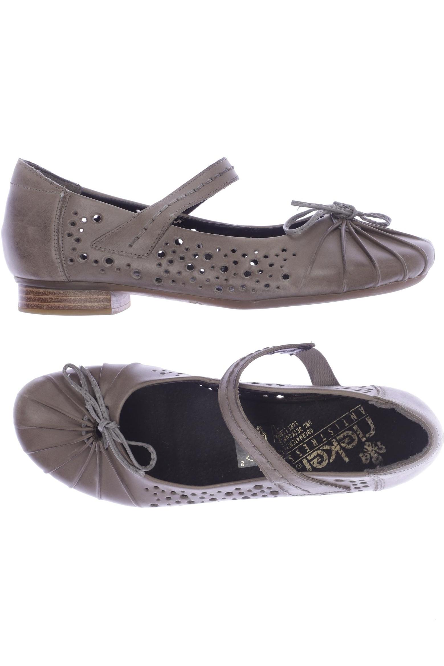 

Rieker Damen Ballerinas, grau, Gr. 36