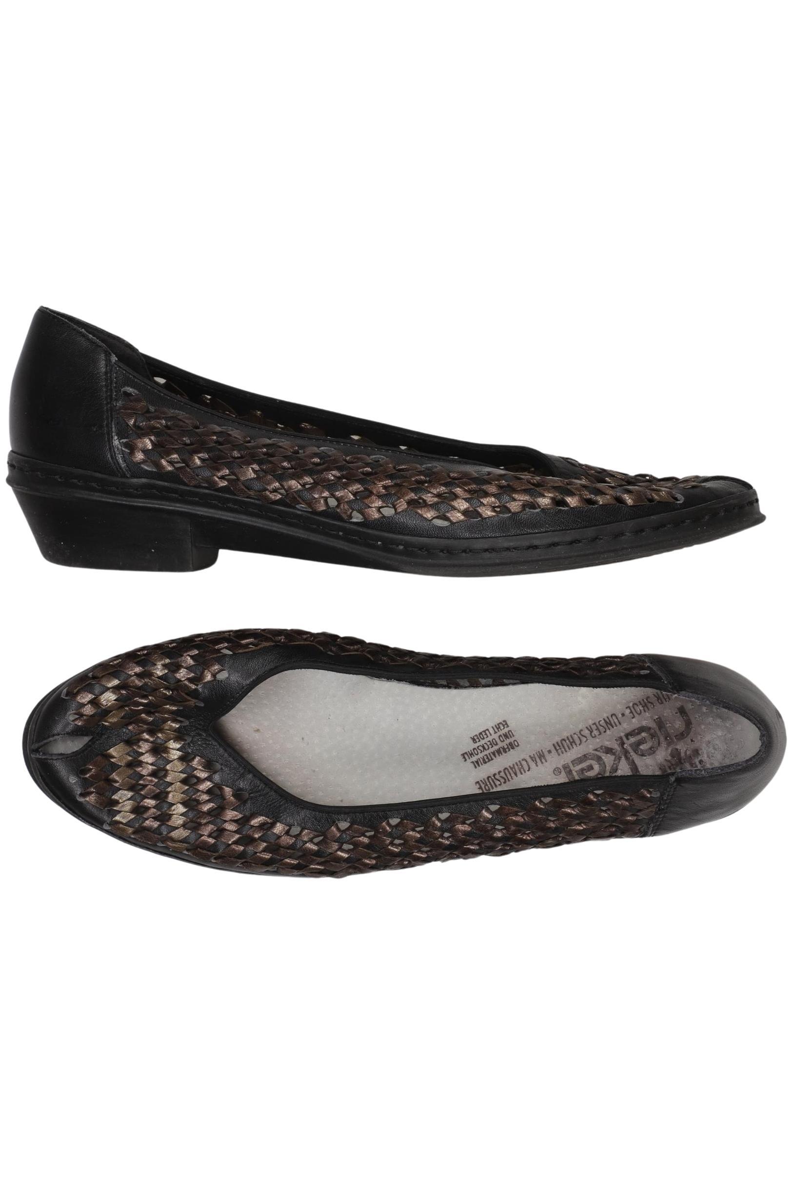 

Rieker Damen Ballerinas, schwarz, Gr. 6