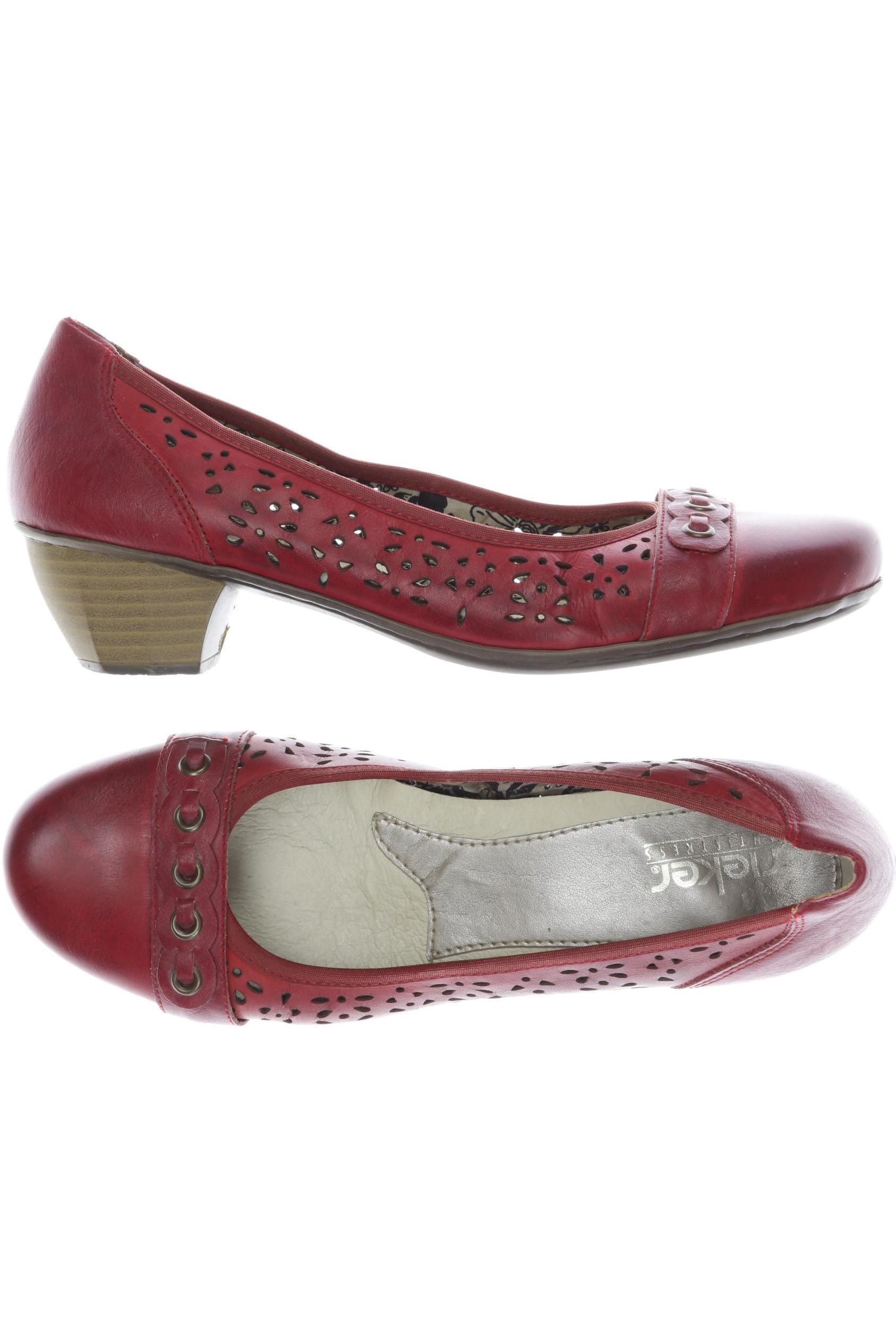 

Rieker Damen Ballerinas, rot, Gr. 41