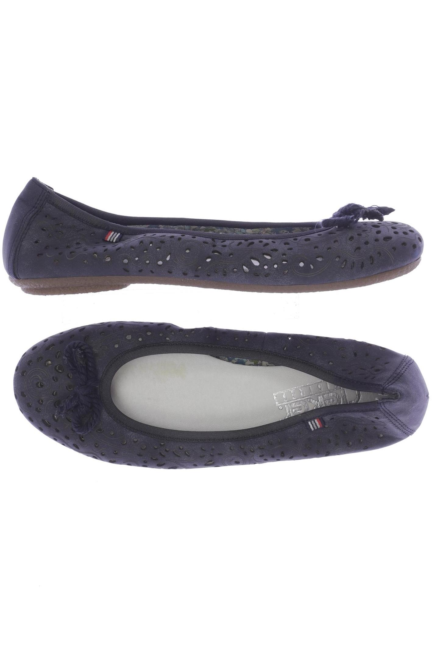 

Rieker Damen Ballerinas, marineblau, Gr. 38