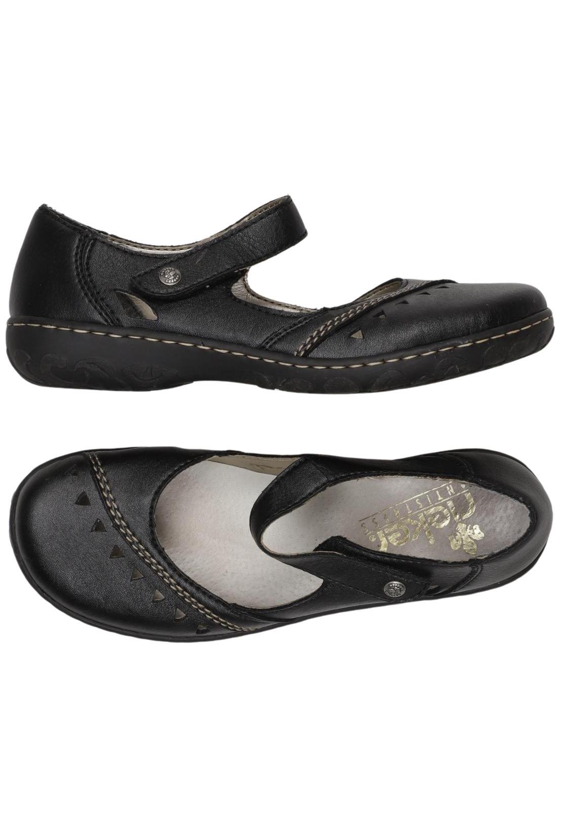 

Rieker Damen Ballerinas, schwarz, Gr. 37
