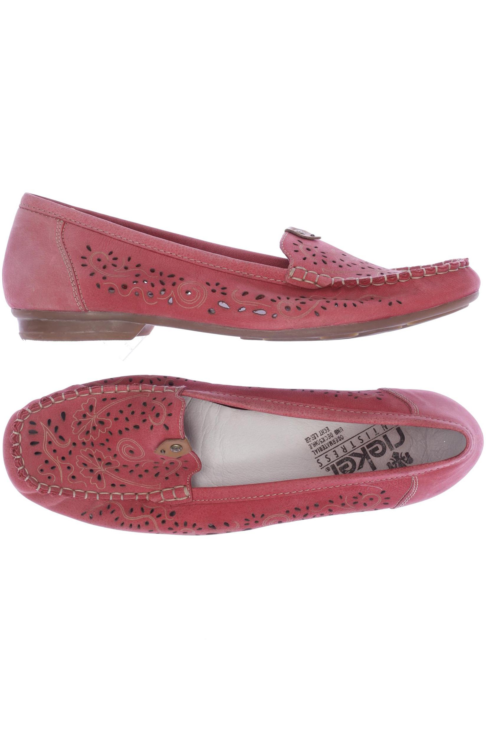 

Rieker Damen Ballerinas, rot, Gr. 42