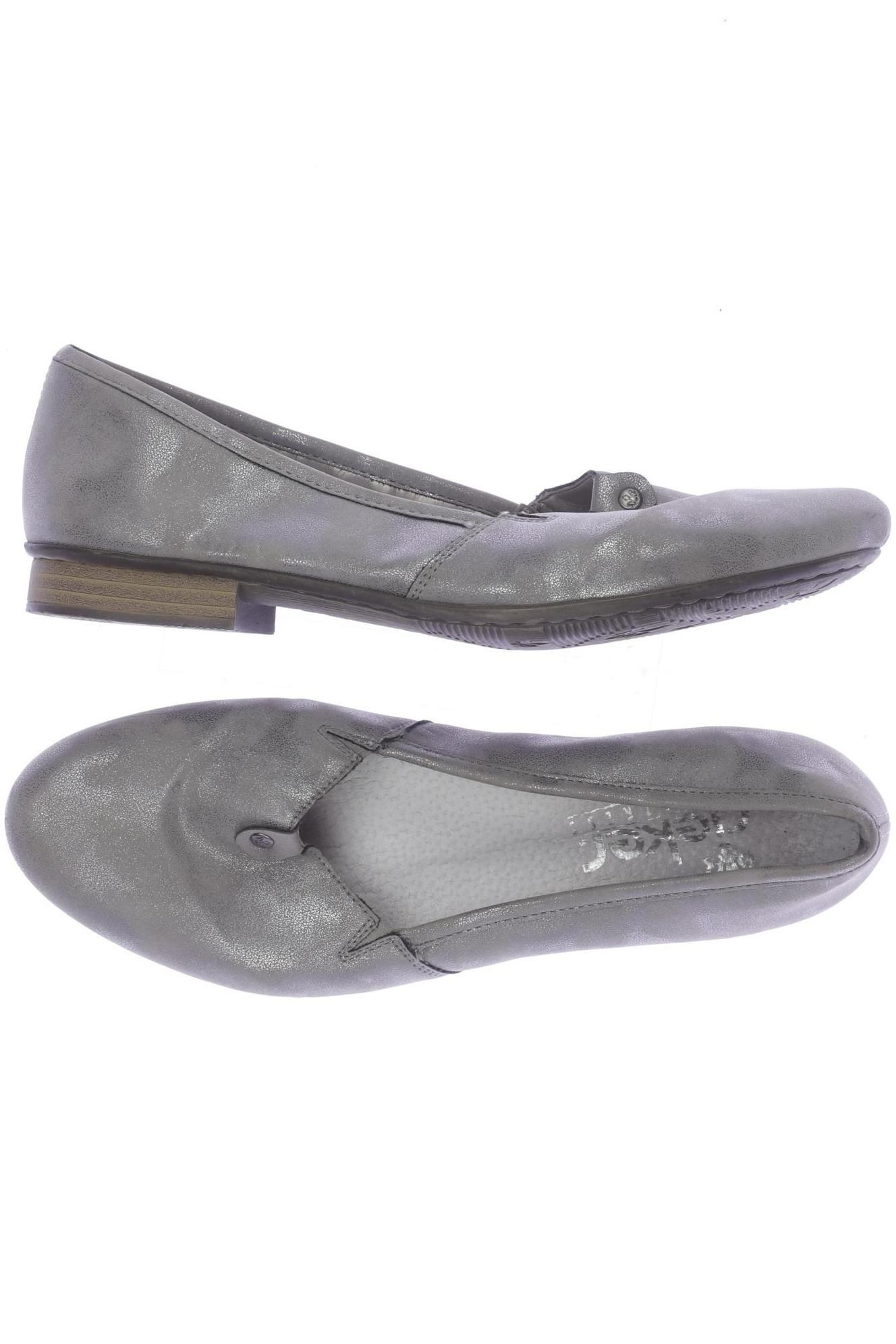 

Rieker Damen Ballerinas, grau, Gr. 38