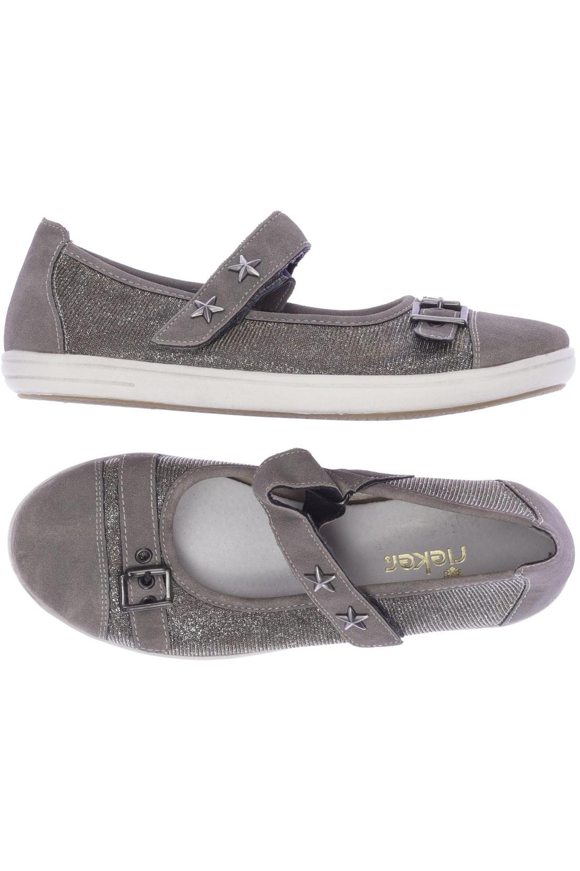 

Rieker Damen Ballerinas, grau, Gr. 35