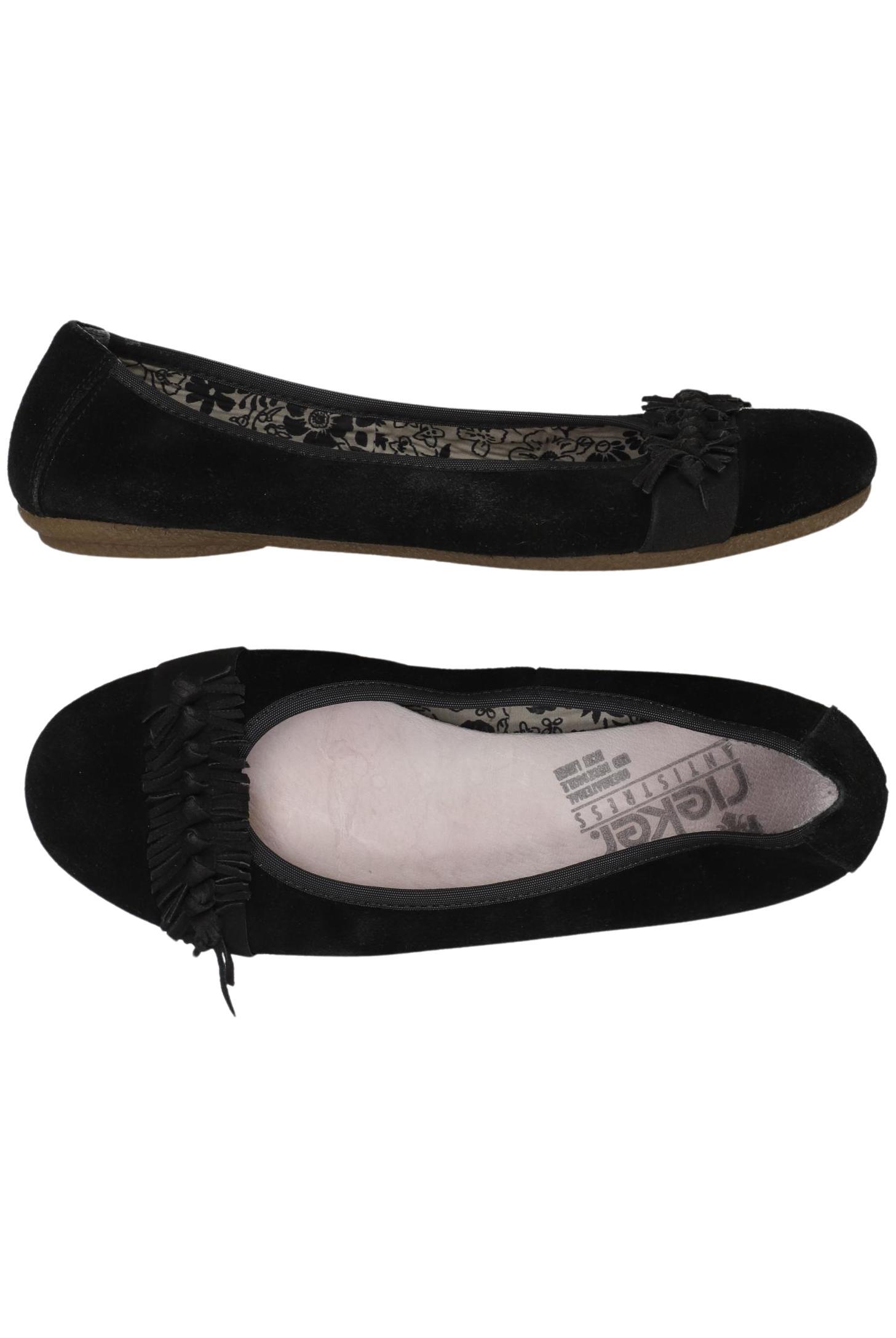 

Rieker Damen Ballerinas, schwarz, Gr. 39