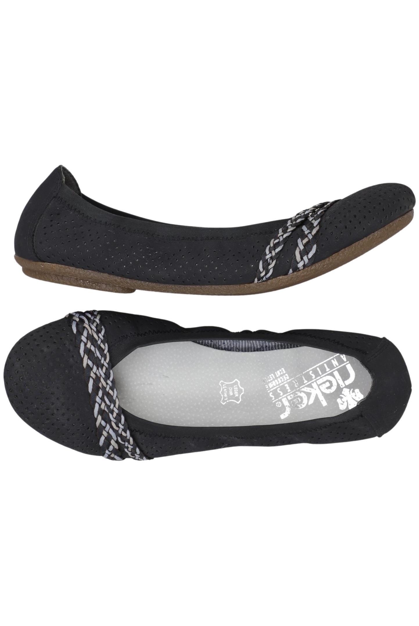 

Rieker Damen Ballerinas, marineblau, Gr. 39