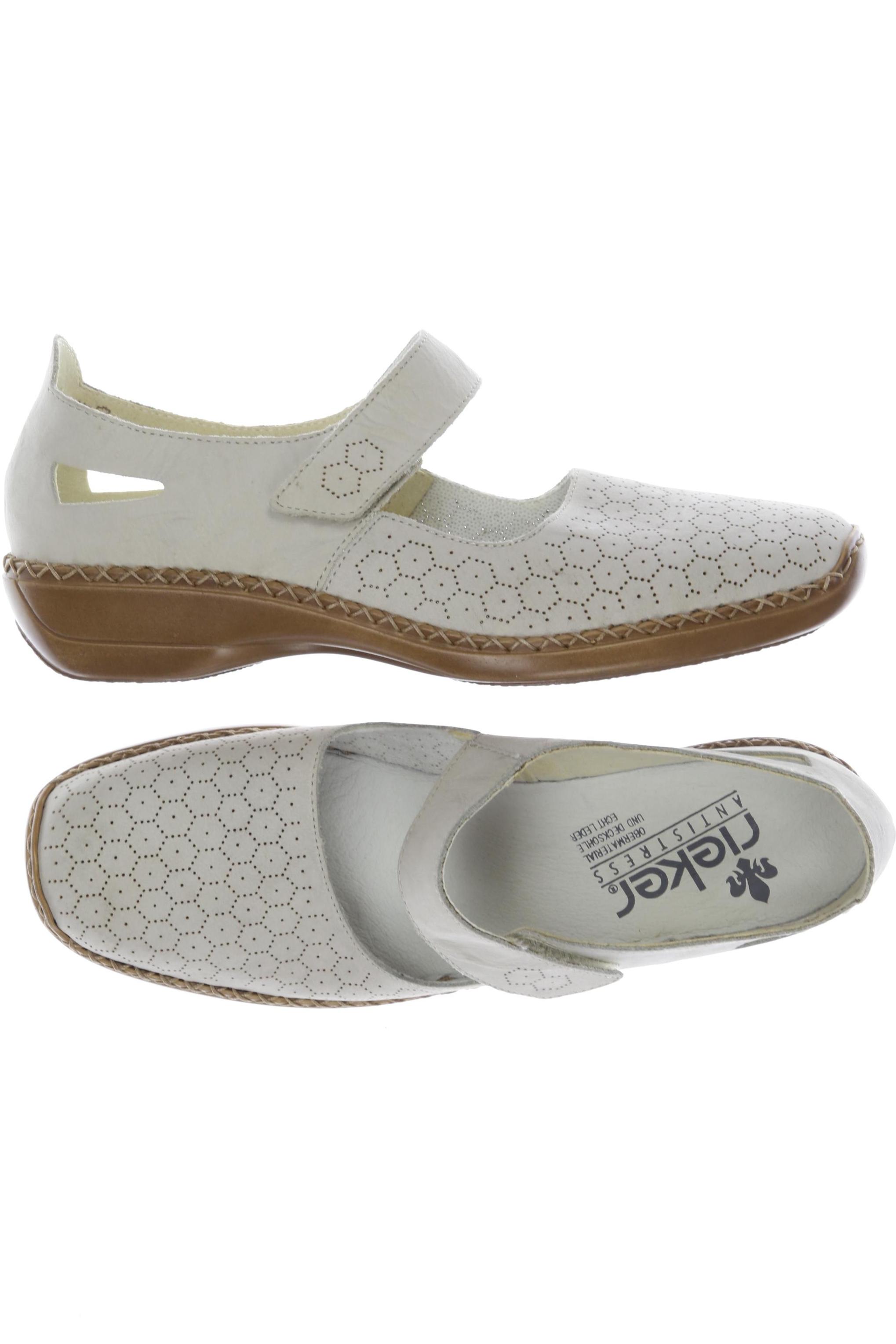 

Rieker Damen Ballerinas, cremeweiß, Gr. 41
