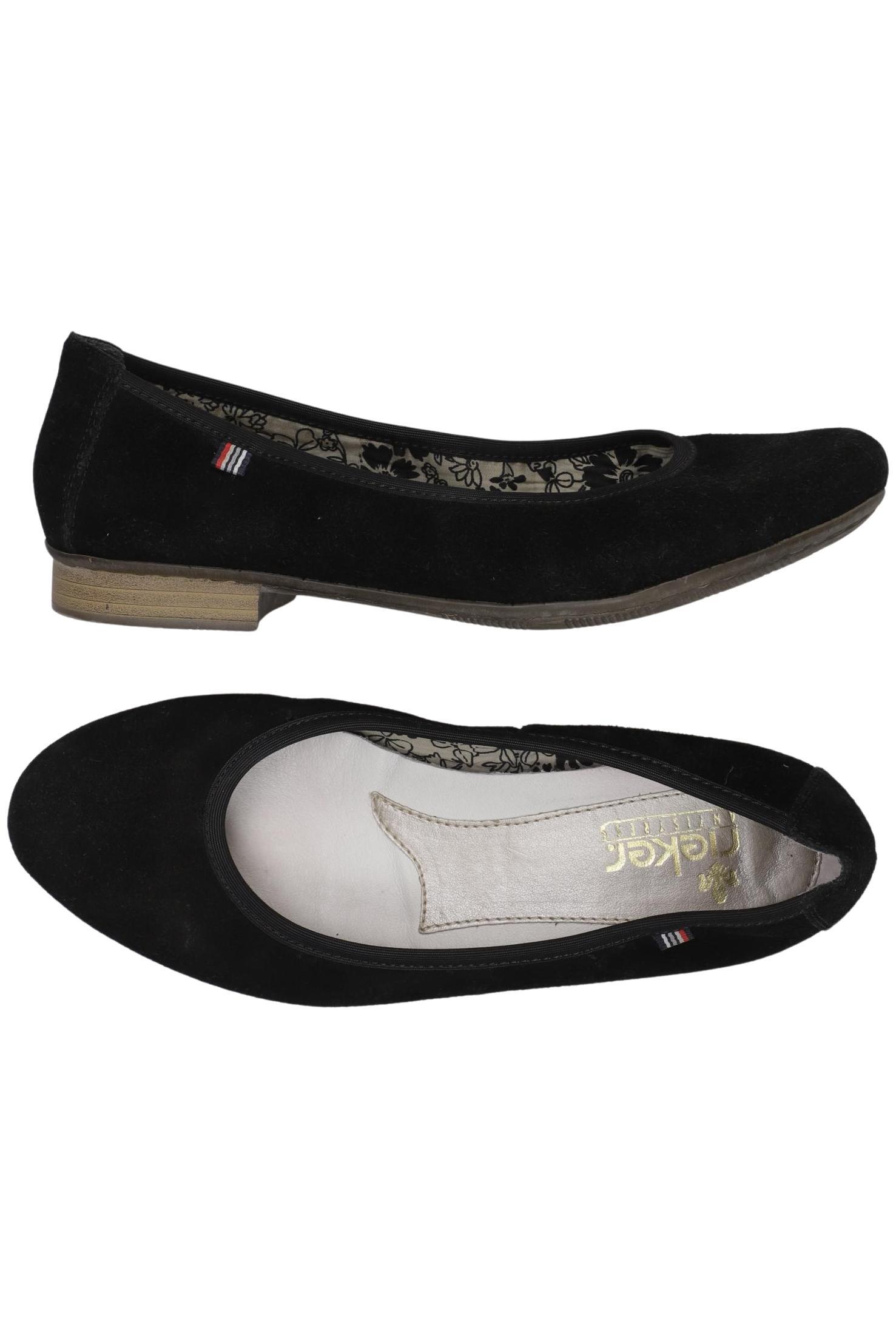 

Rieker Damen Ballerinas, schwarz, Gr. 38