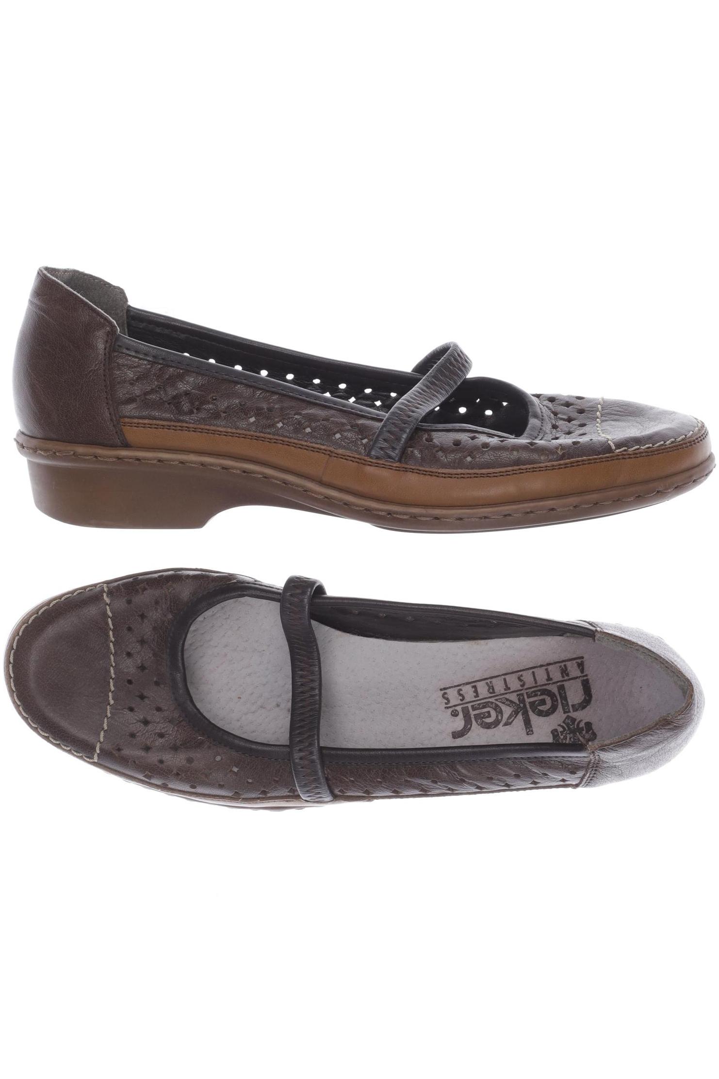 

Rieker Damen Ballerinas, braun, Gr. 37