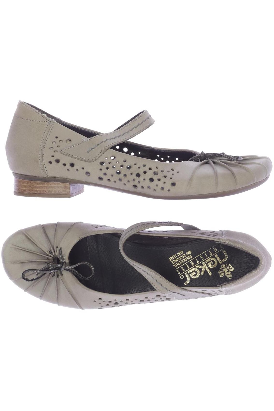 

Rieker Damen Ballerinas, grau, Gr. 39