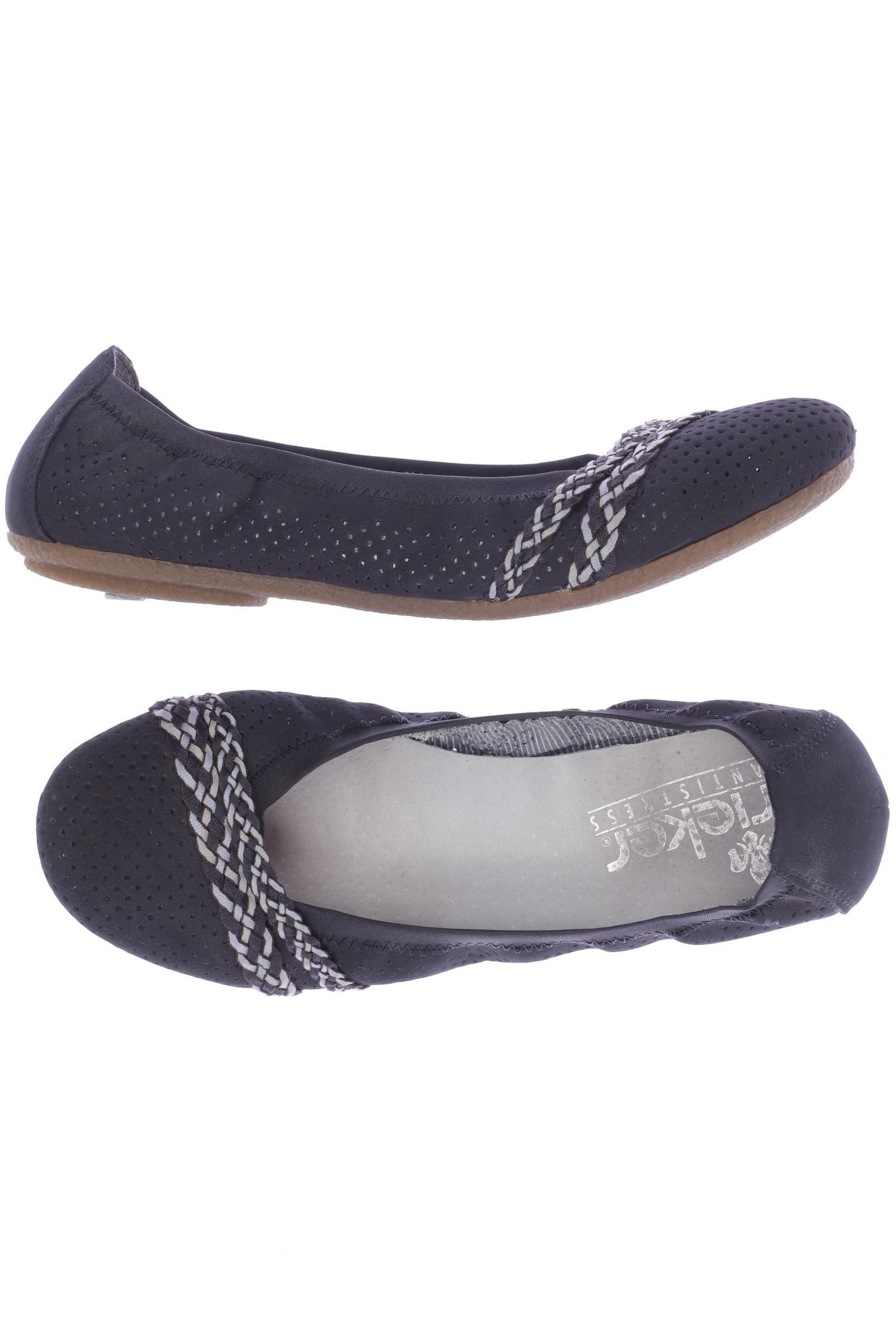

Rieker Damen Ballerinas, marineblau