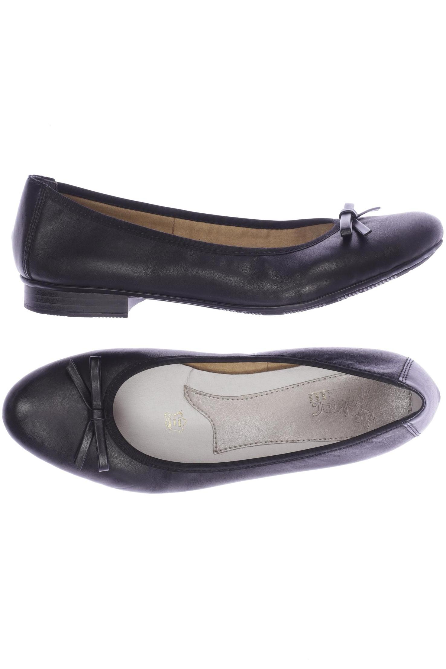 

Rieker Damen Ballerinas, schwarz