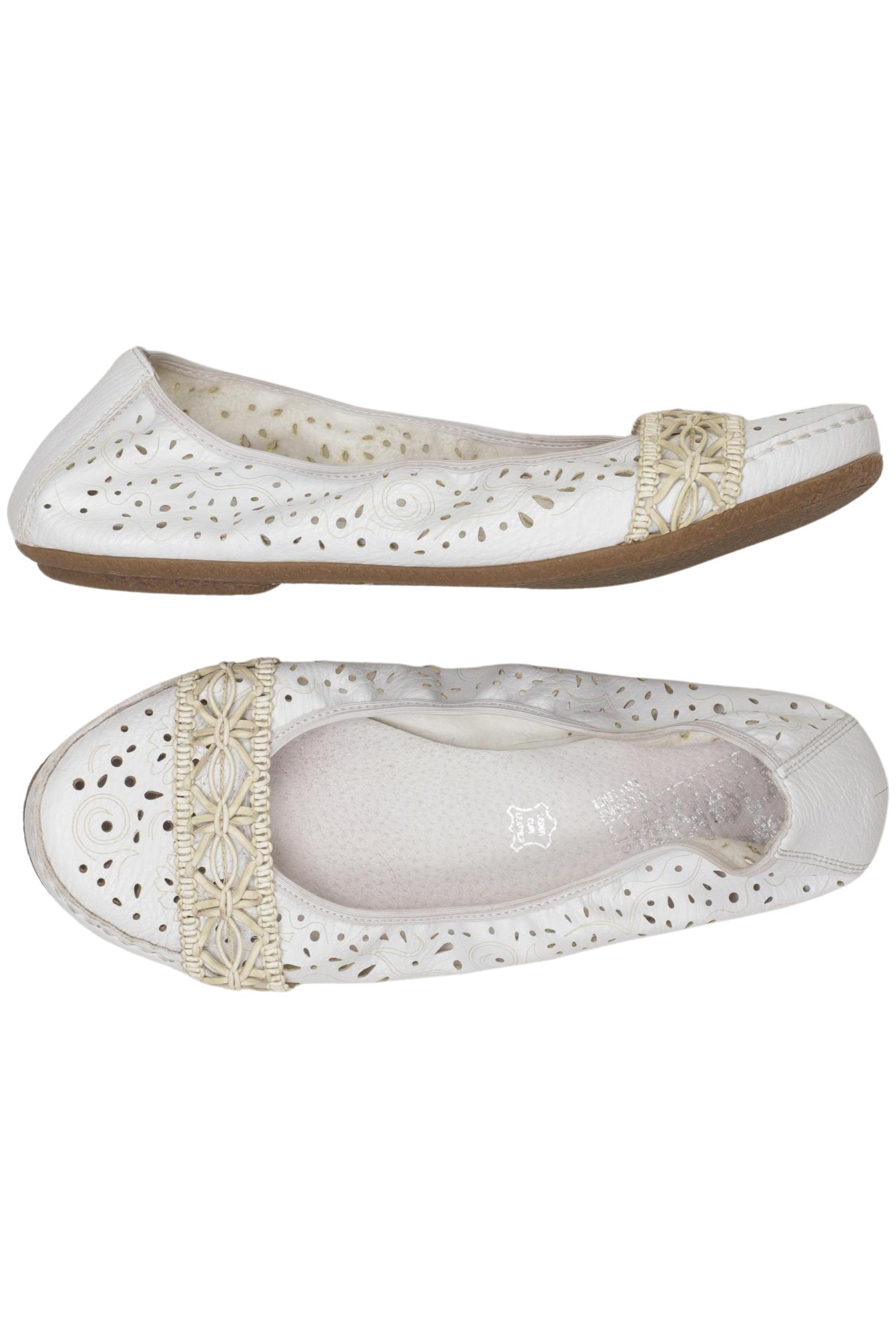 

Rieker Damen Ballerinas, weiß, Gr. 42
