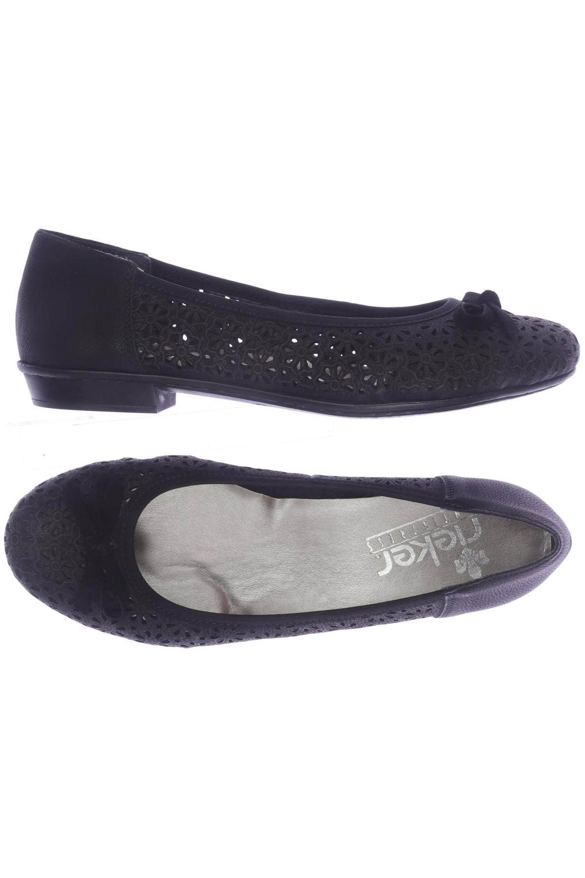 

Rieker Damen Ballerinas, schwarz, Gr. 39