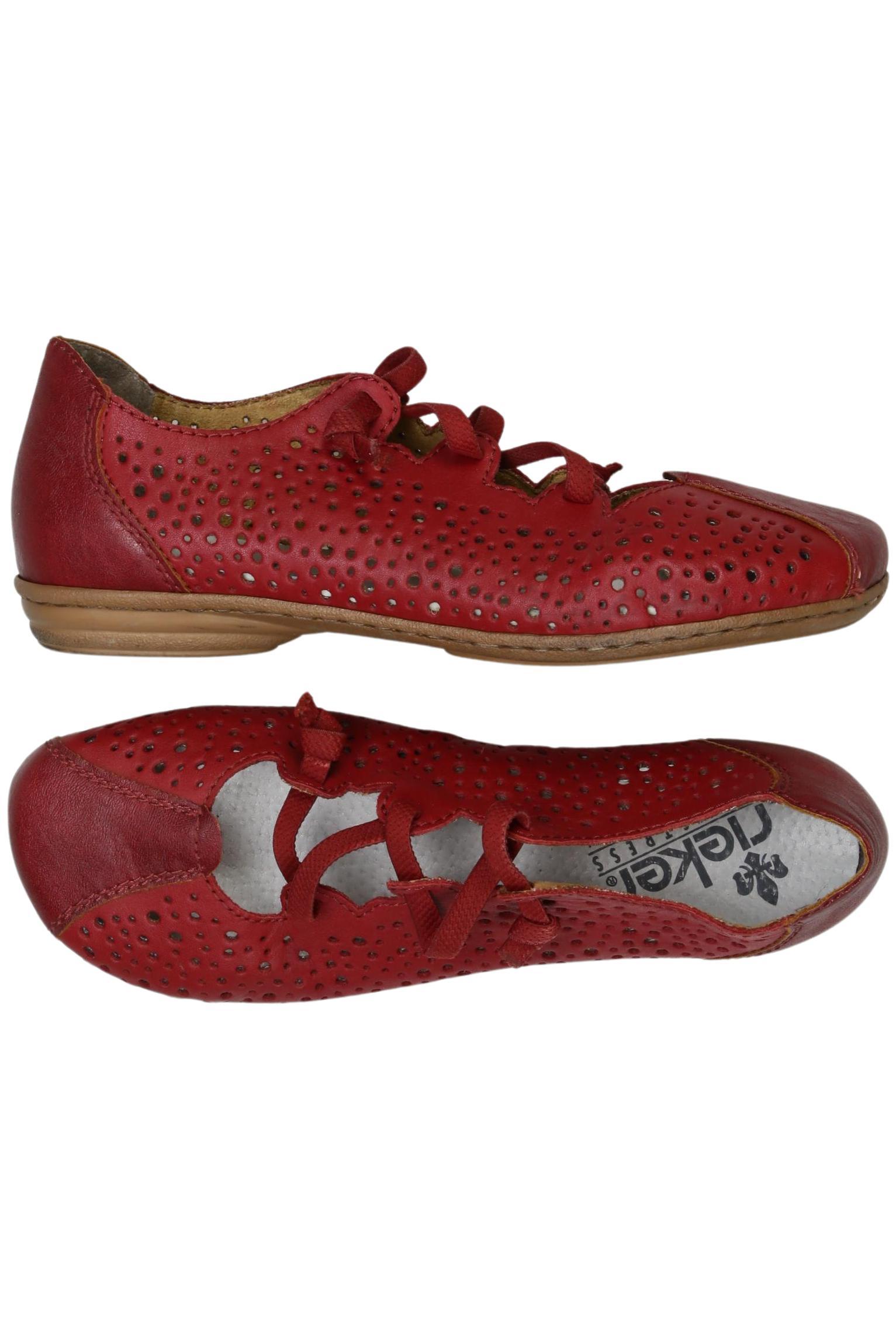 

Rieker Damen Ballerinas, rot, Gr. 38