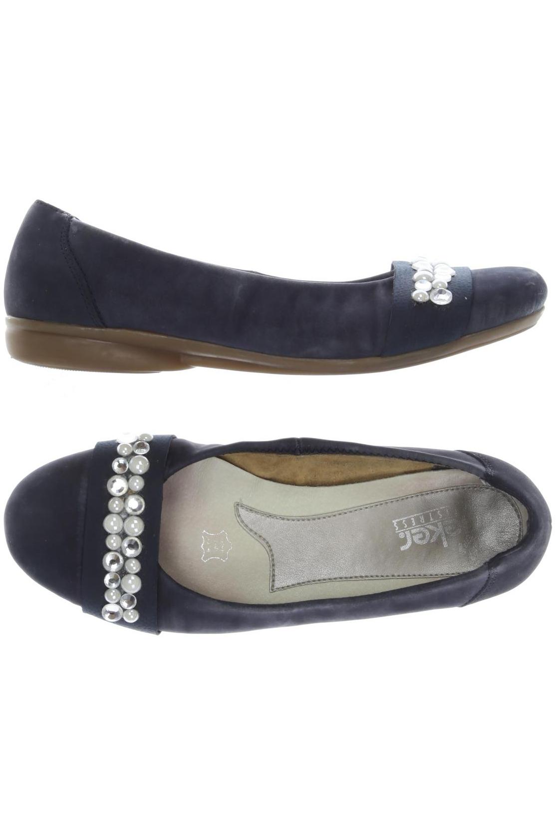 

Rieker Damen Ballerinas, marineblau, Gr. 38