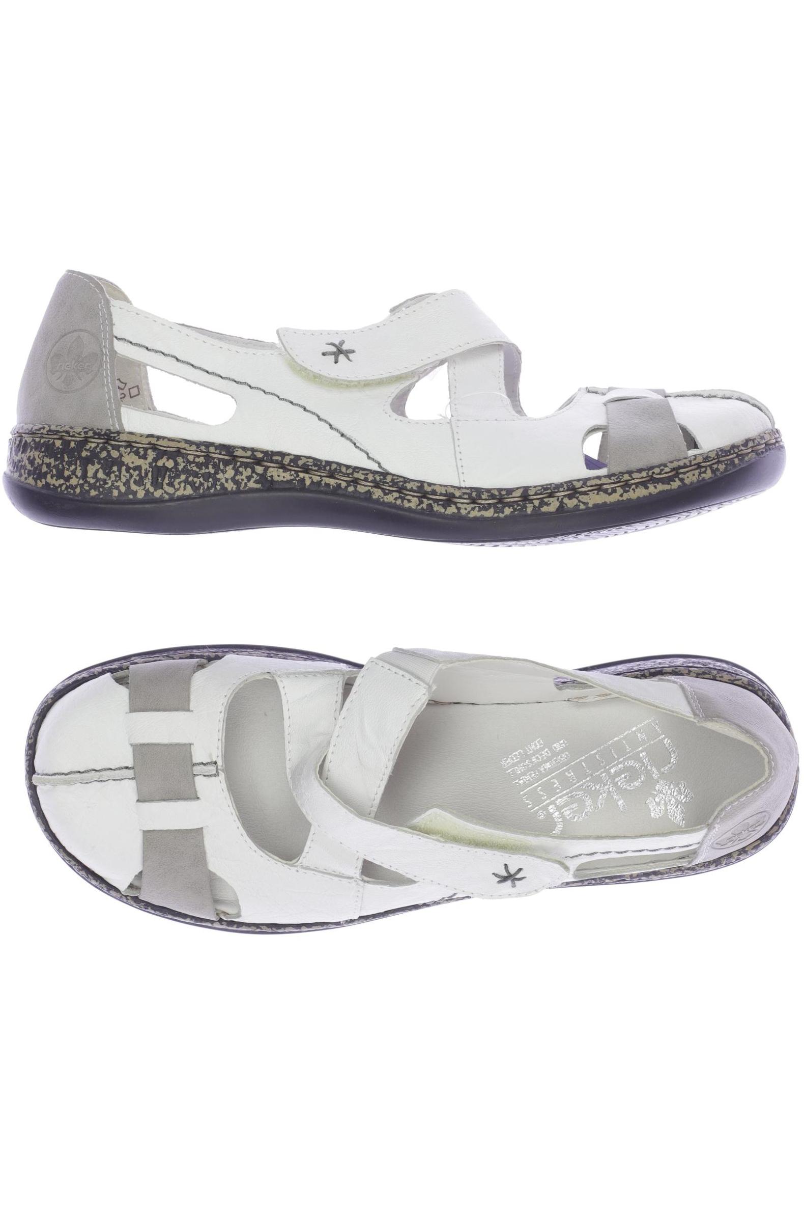 

Rieker Damen Ballerinas, weiß, Gr. 38