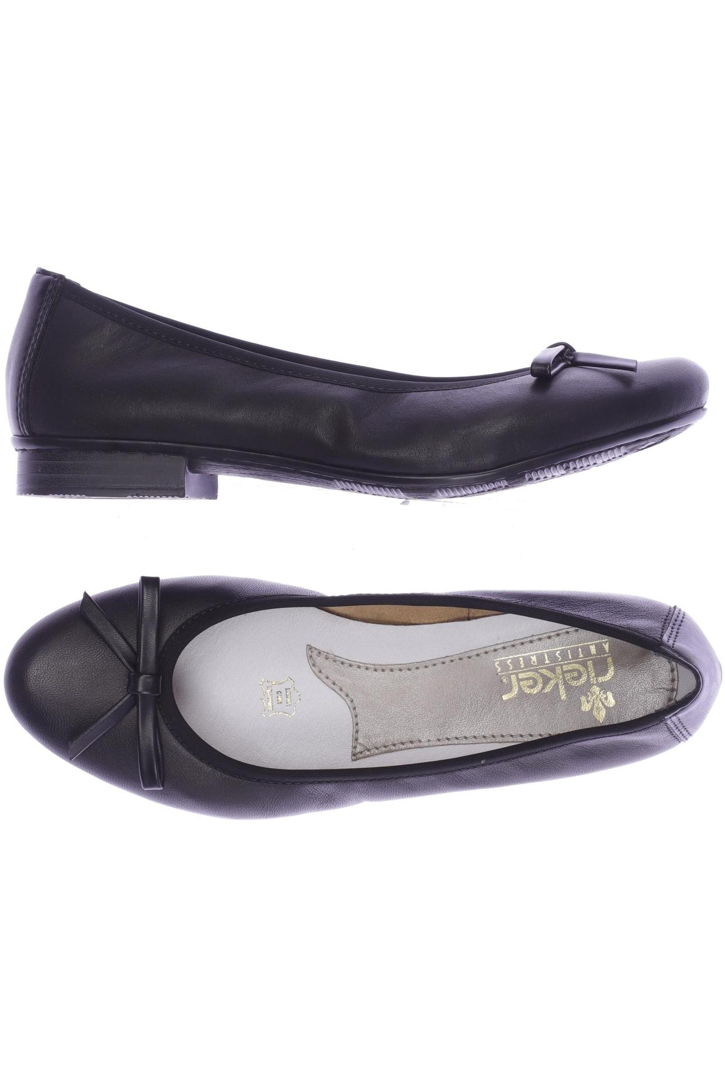 

Rieker Damen Ballerinas, schwarz, Gr. 36