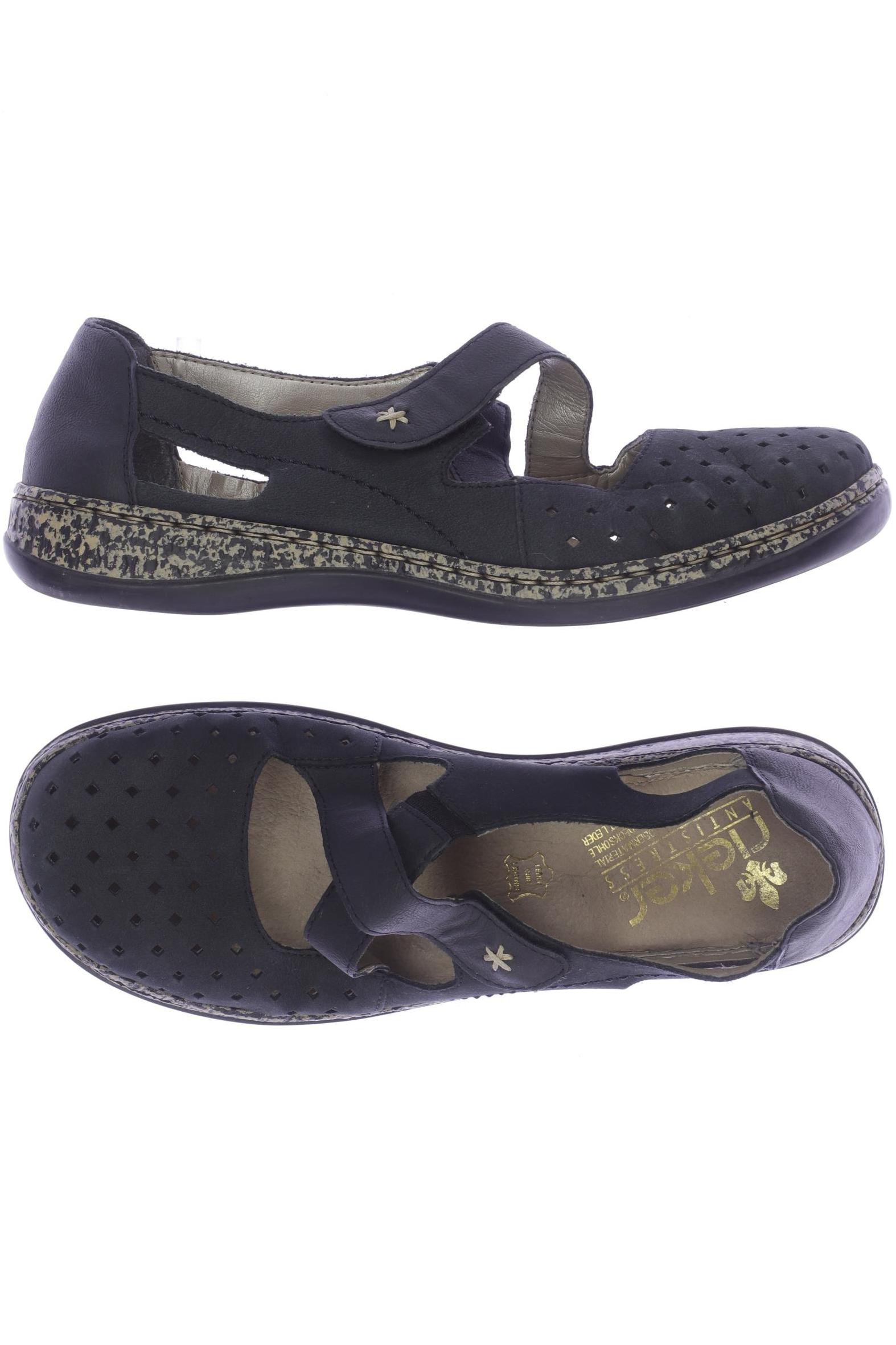 

Rieker Damen Ballerinas, marineblau, Gr. 40