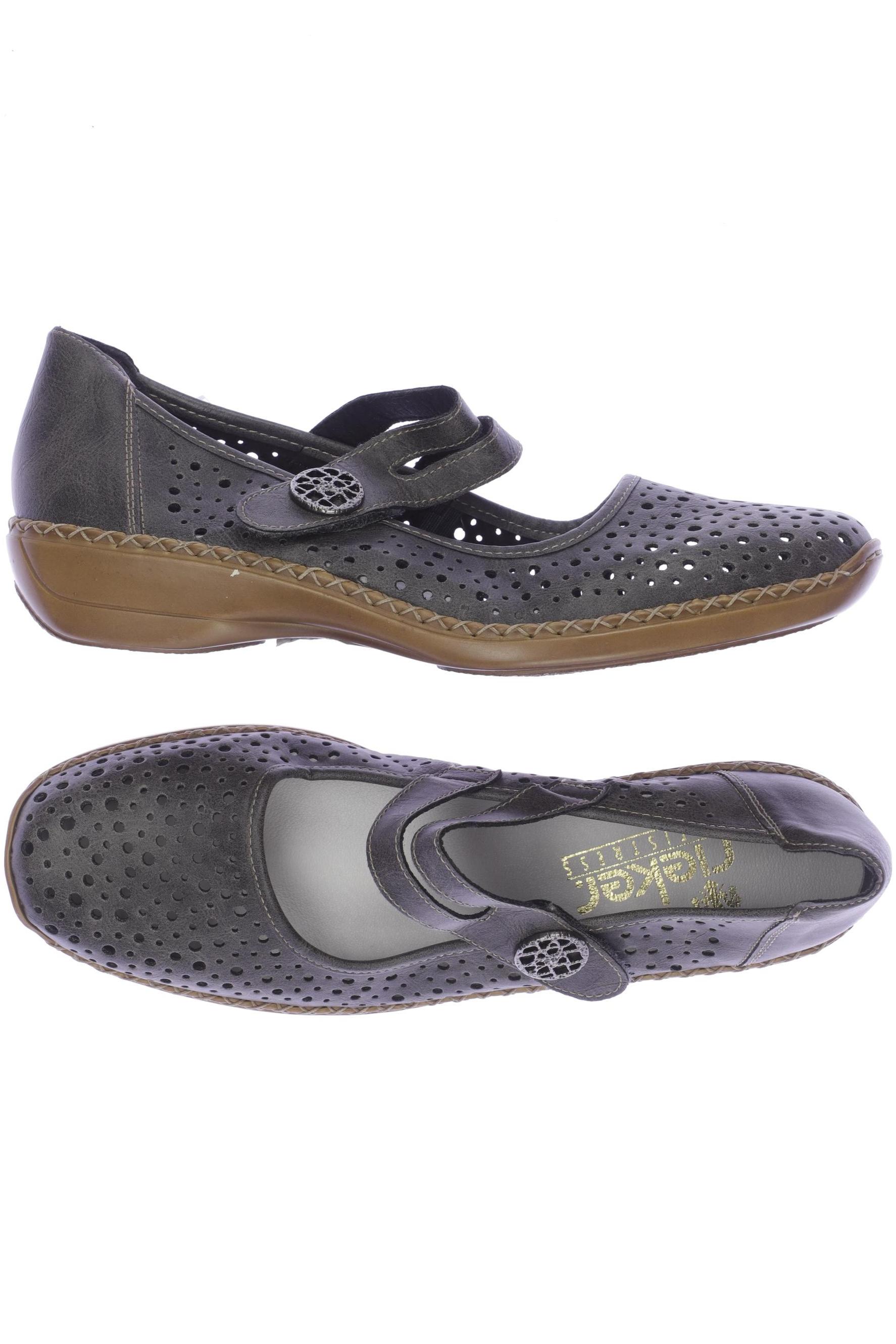 

Rieker Damen Ballerinas, grau, Gr. 41