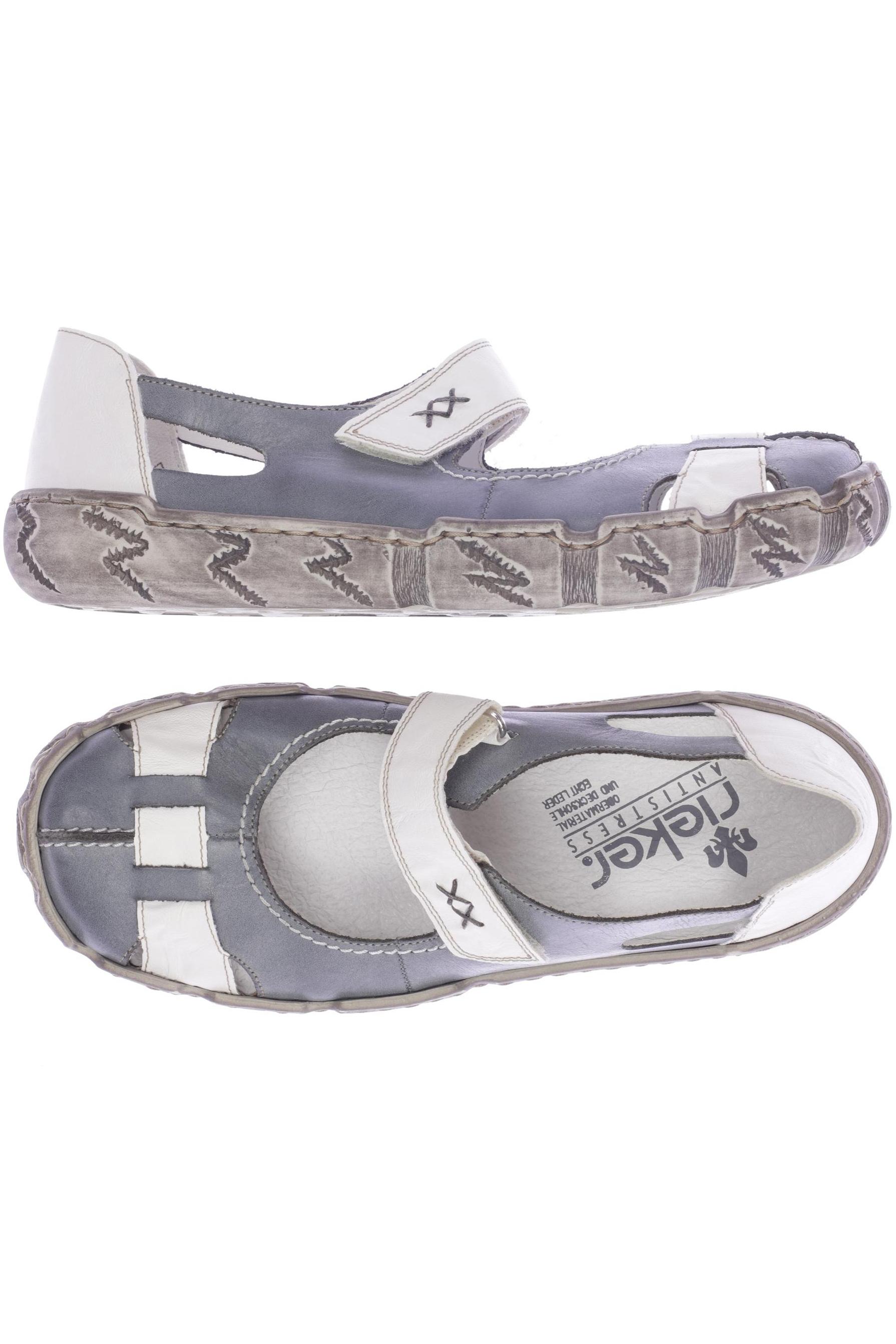 

Rieker Damen Ballerinas, grau, Gr. 38