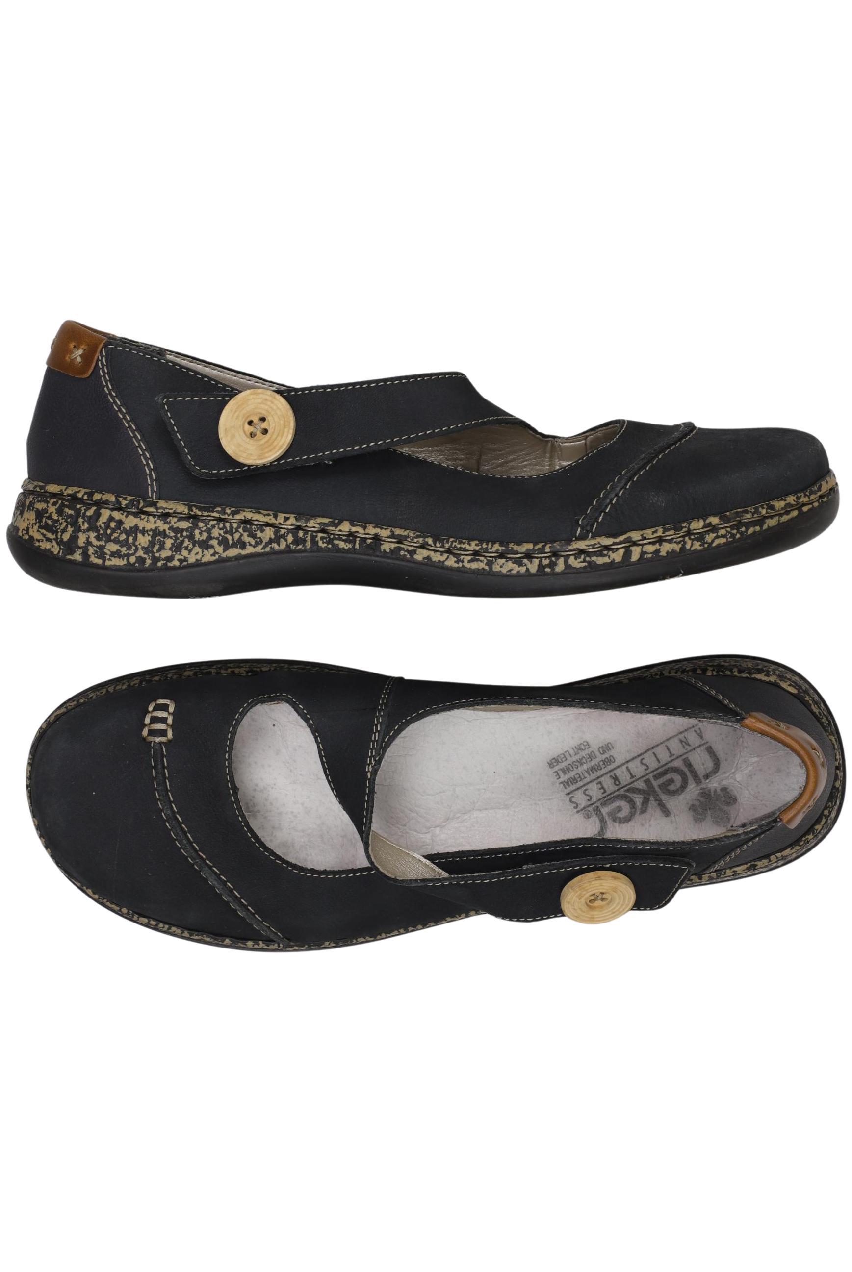 

Rieker Damen Ballerinas, marineblau, Gr. 41