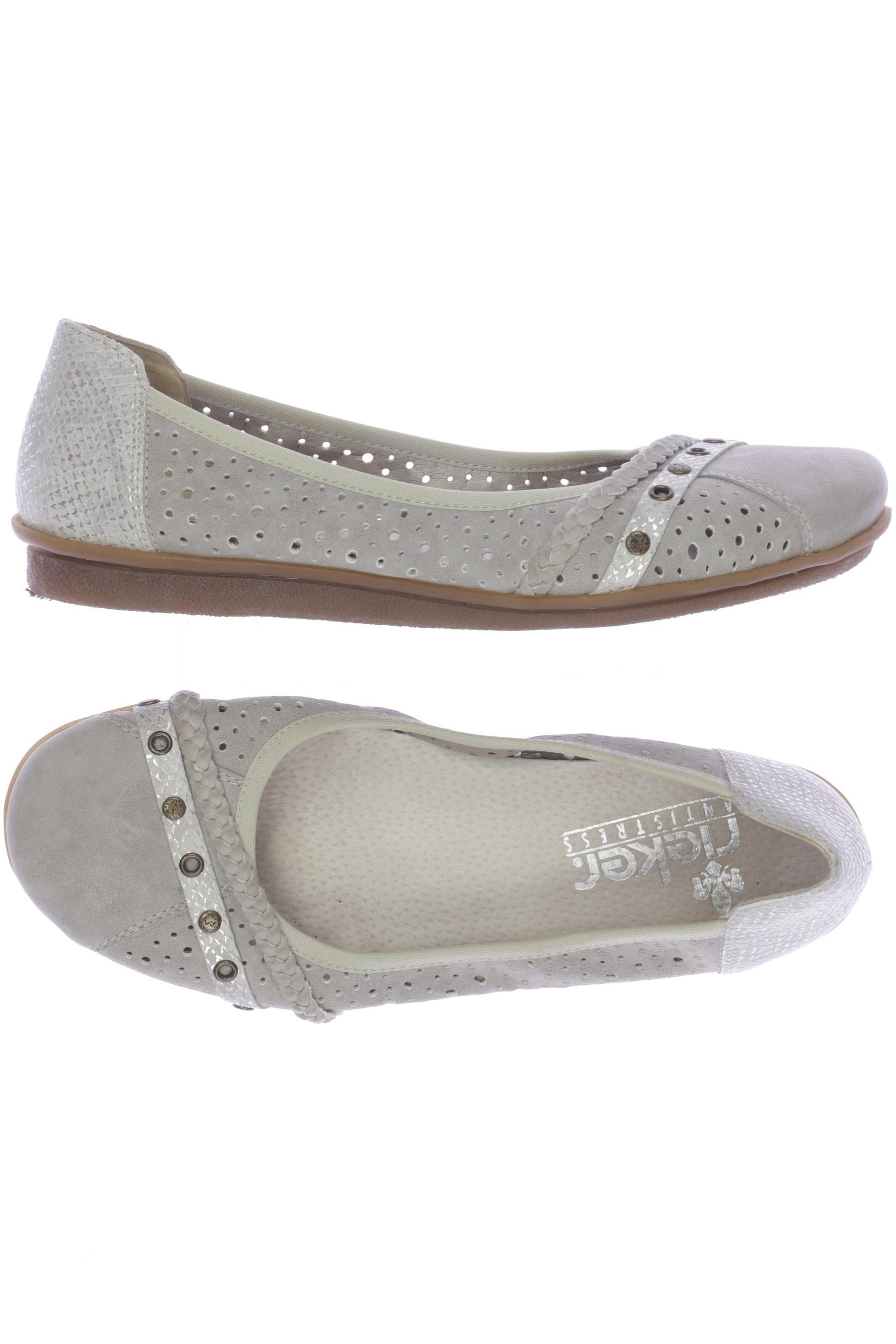 

Rieker Damen Ballerinas, beige, Gr. 40