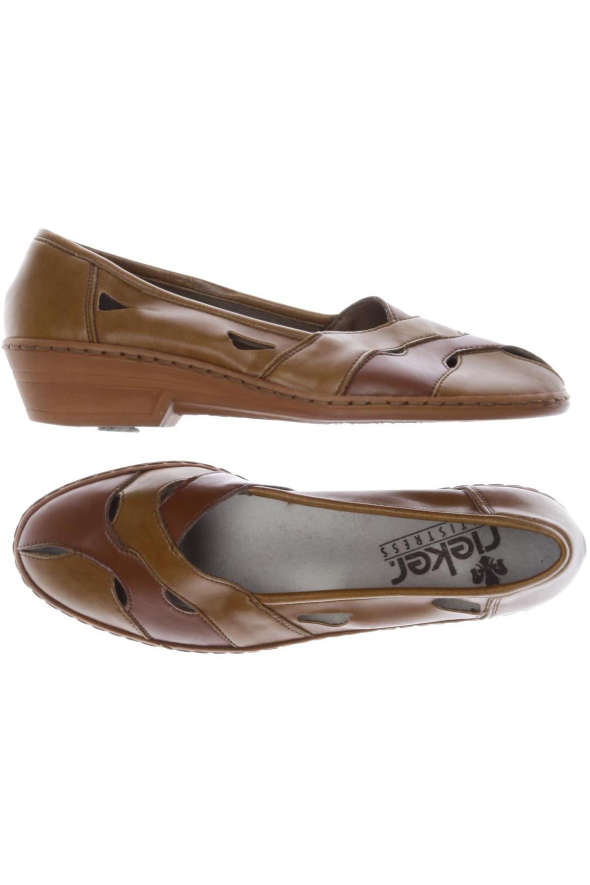 

Rieker Damen Ballerinas, braun, Gr. 5