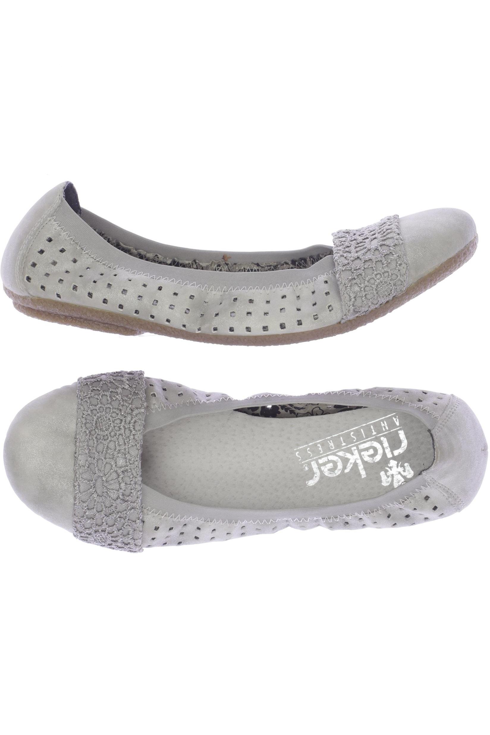 

Rieker Damen Ballerinas, grau, Gr. 36