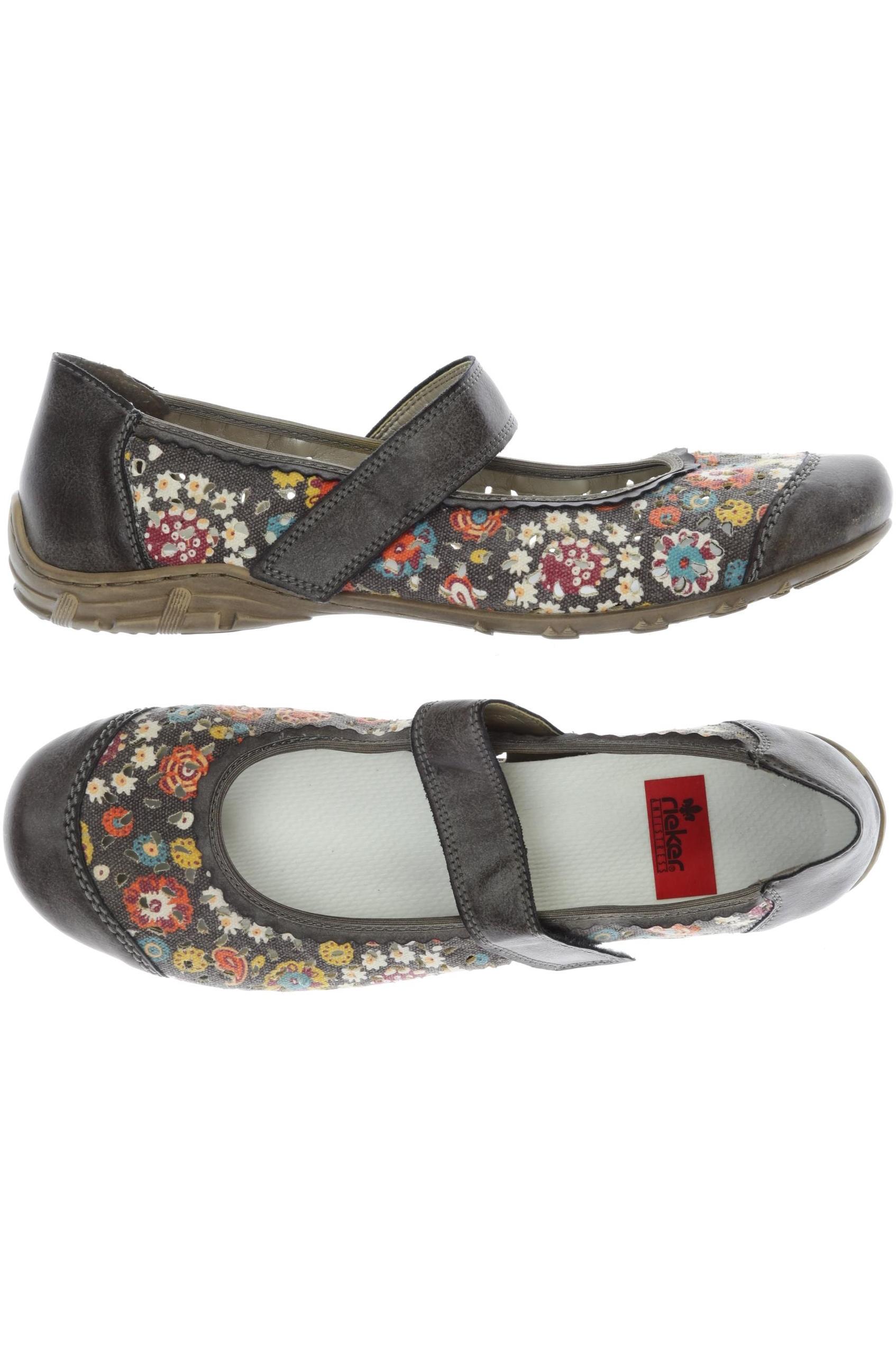 

Rieker Damen Ballerinas, grau, Gr. 43