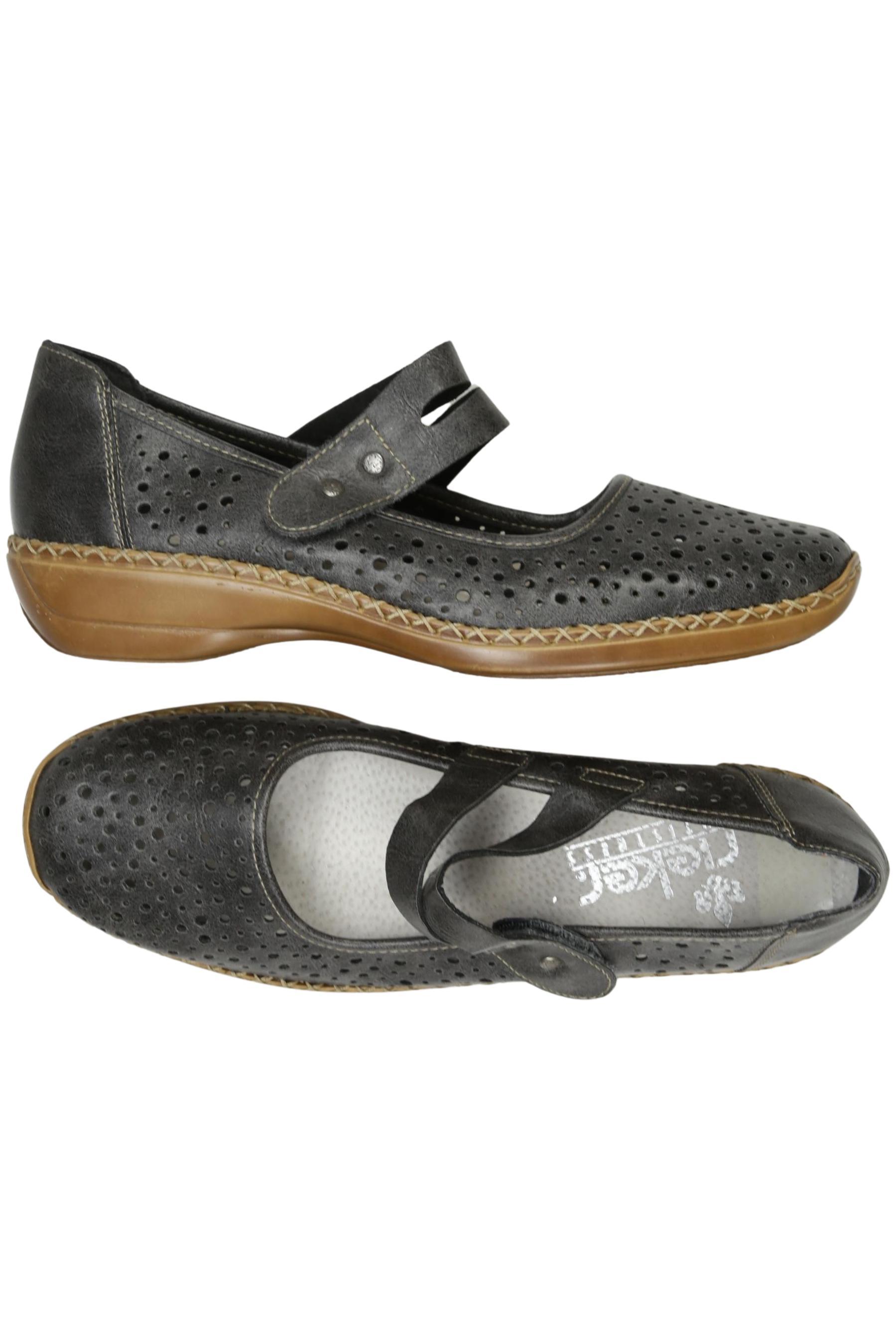 

Rieker Damen Ballerinas, grau, Gr. 40