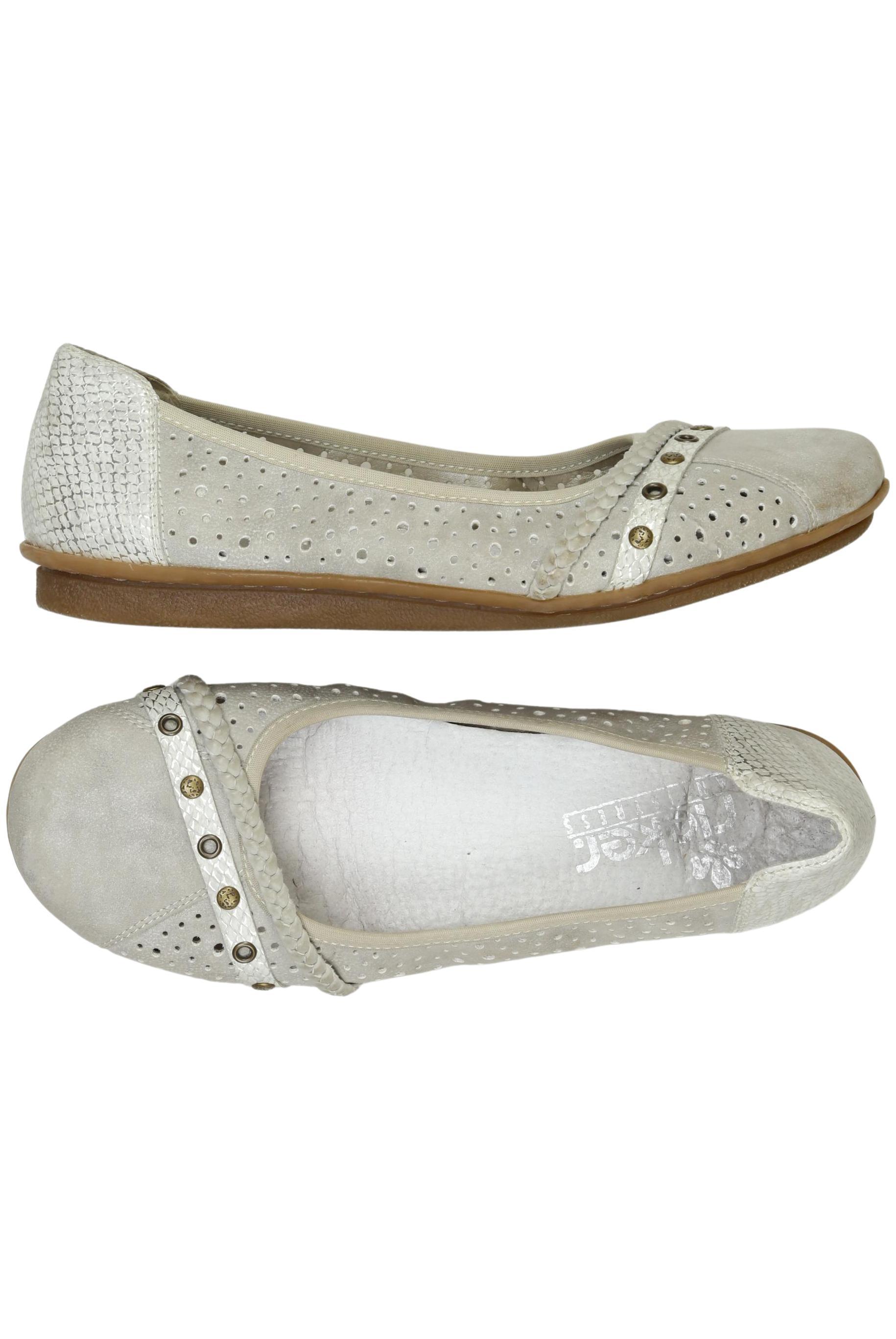 

Rieker Damen Ballerinas, grau, Gr. 40