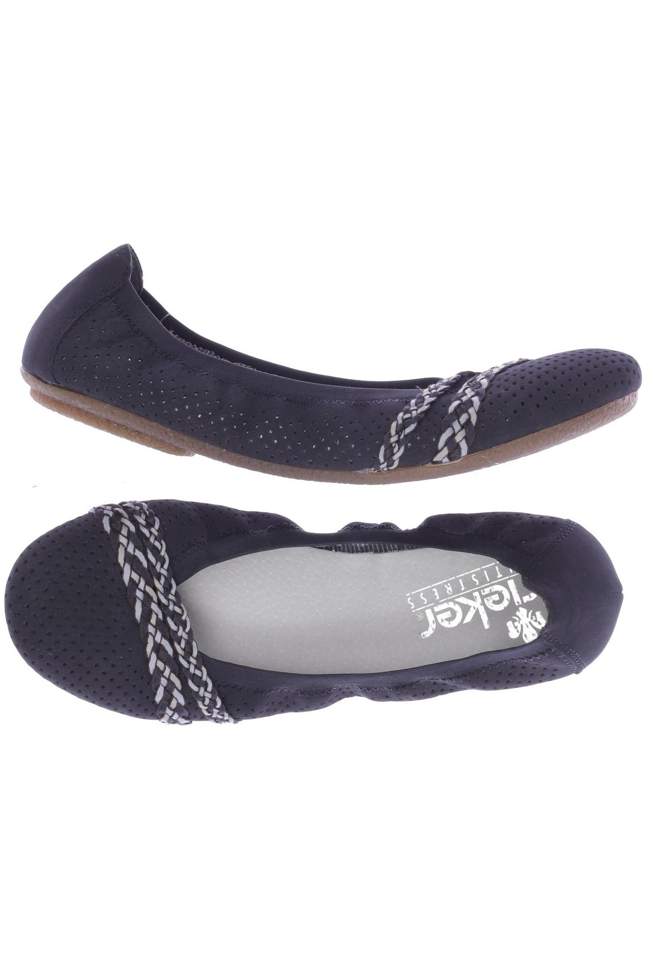 

Rieker Damen Ballerinas, marineblau, Gr. 39