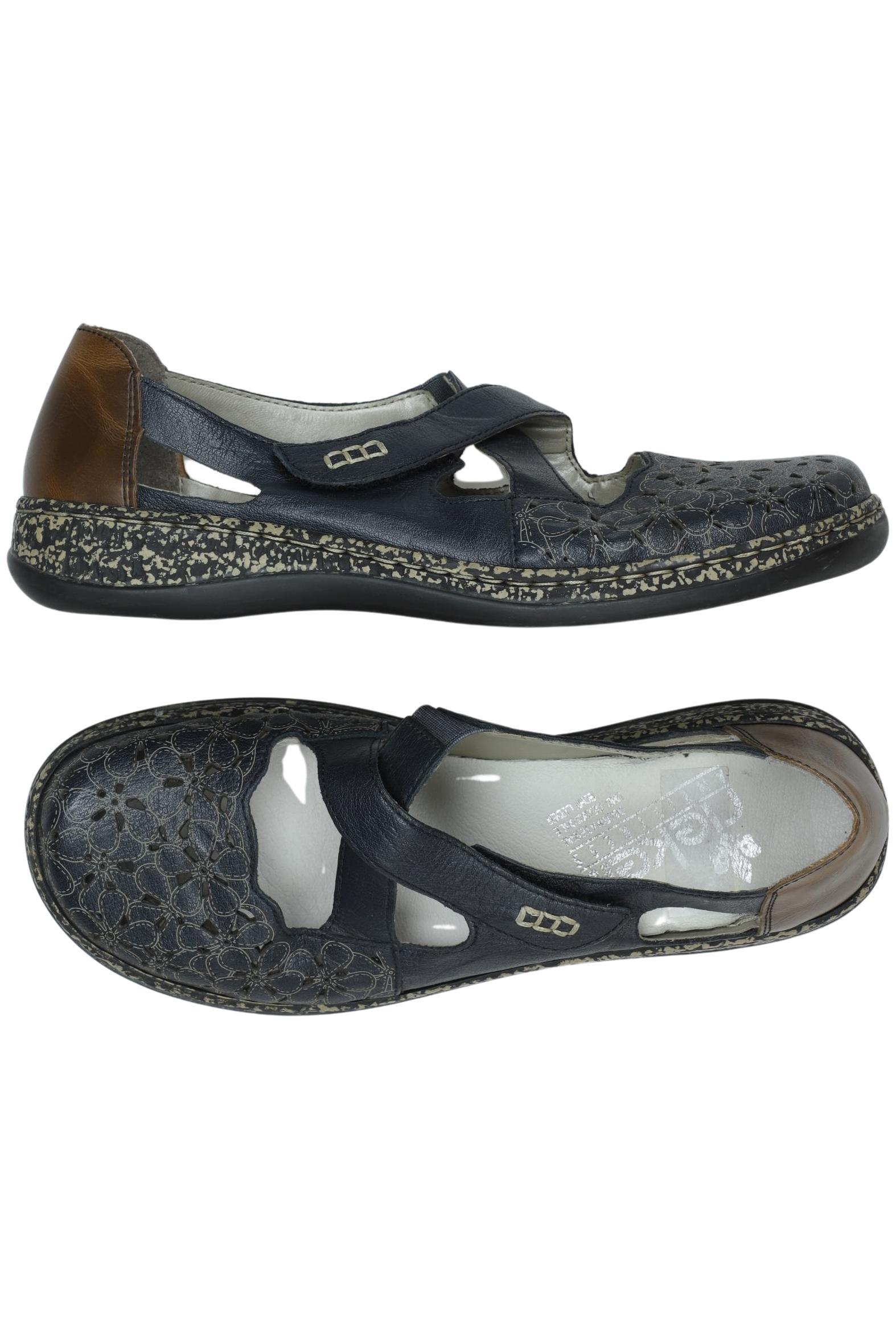 

Rieker Damen Ballerinas, marineblau, Gr. 39